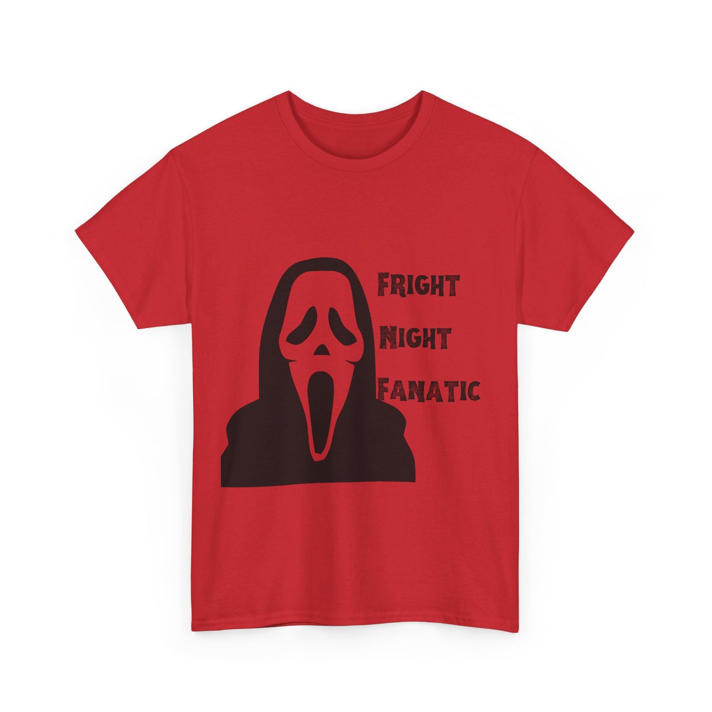 Fright Night Fanatic Halloween Unisex Heavy Cotton Tee