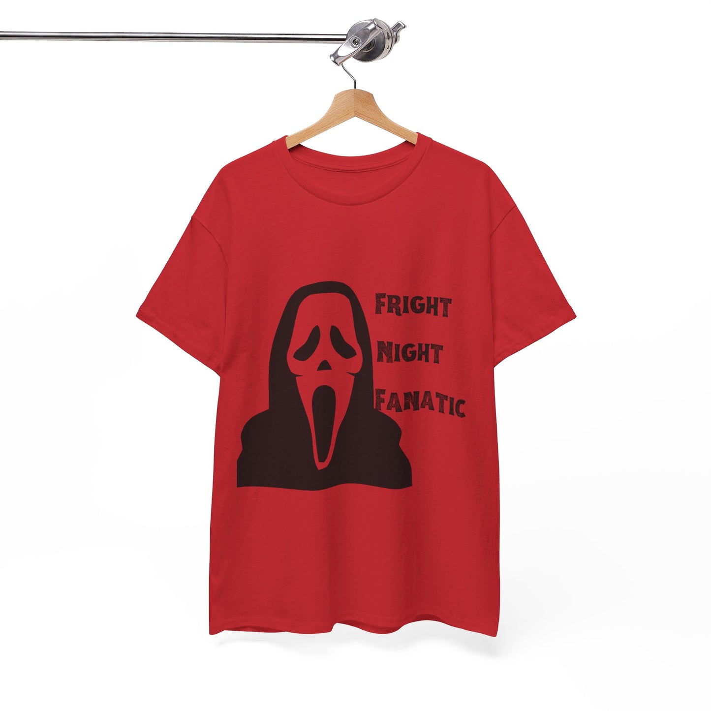 Fright Night Fanatic Halloween Unisex Heavy Cotton Tee