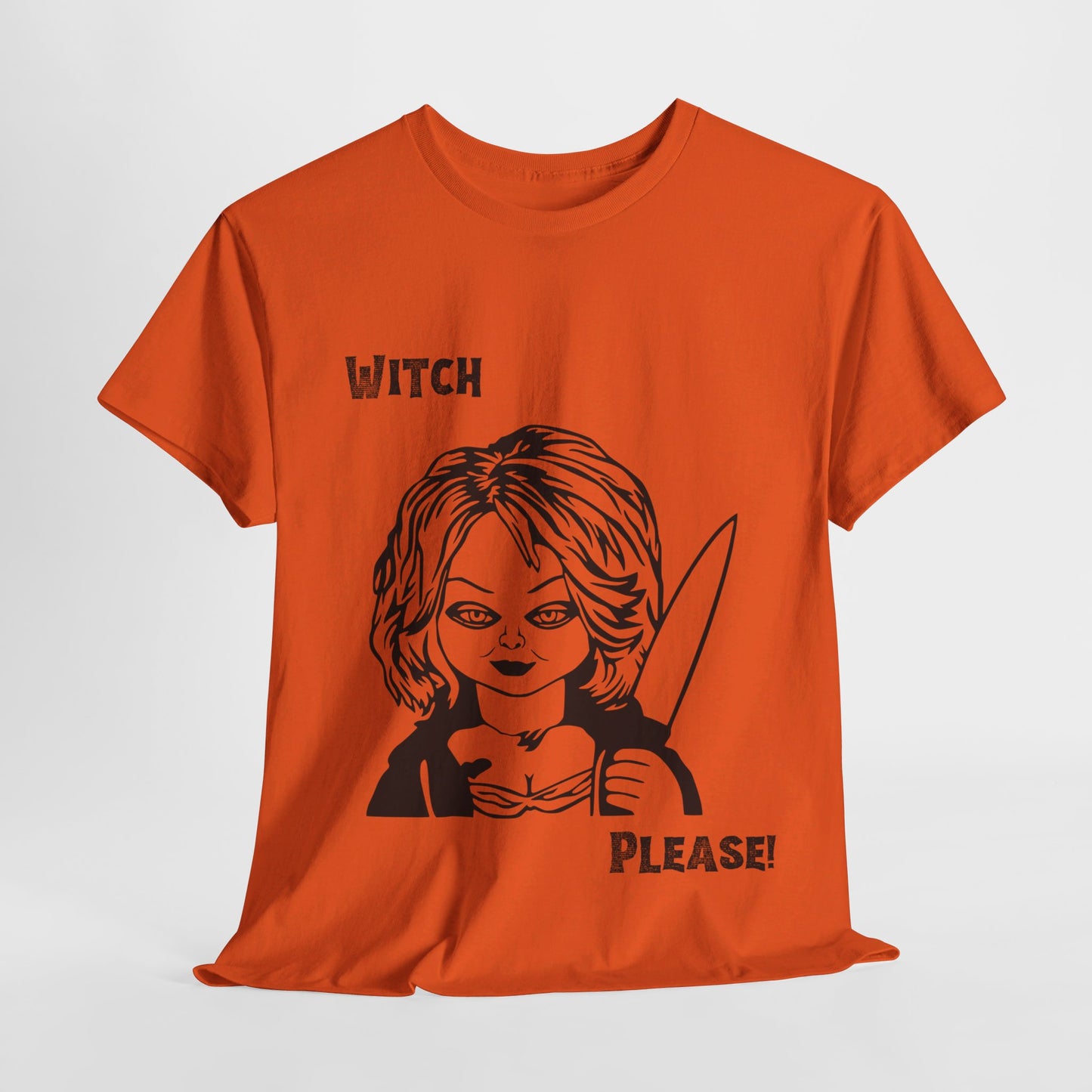 Witch Please Halloween Unisex Heavy Cotton Tee