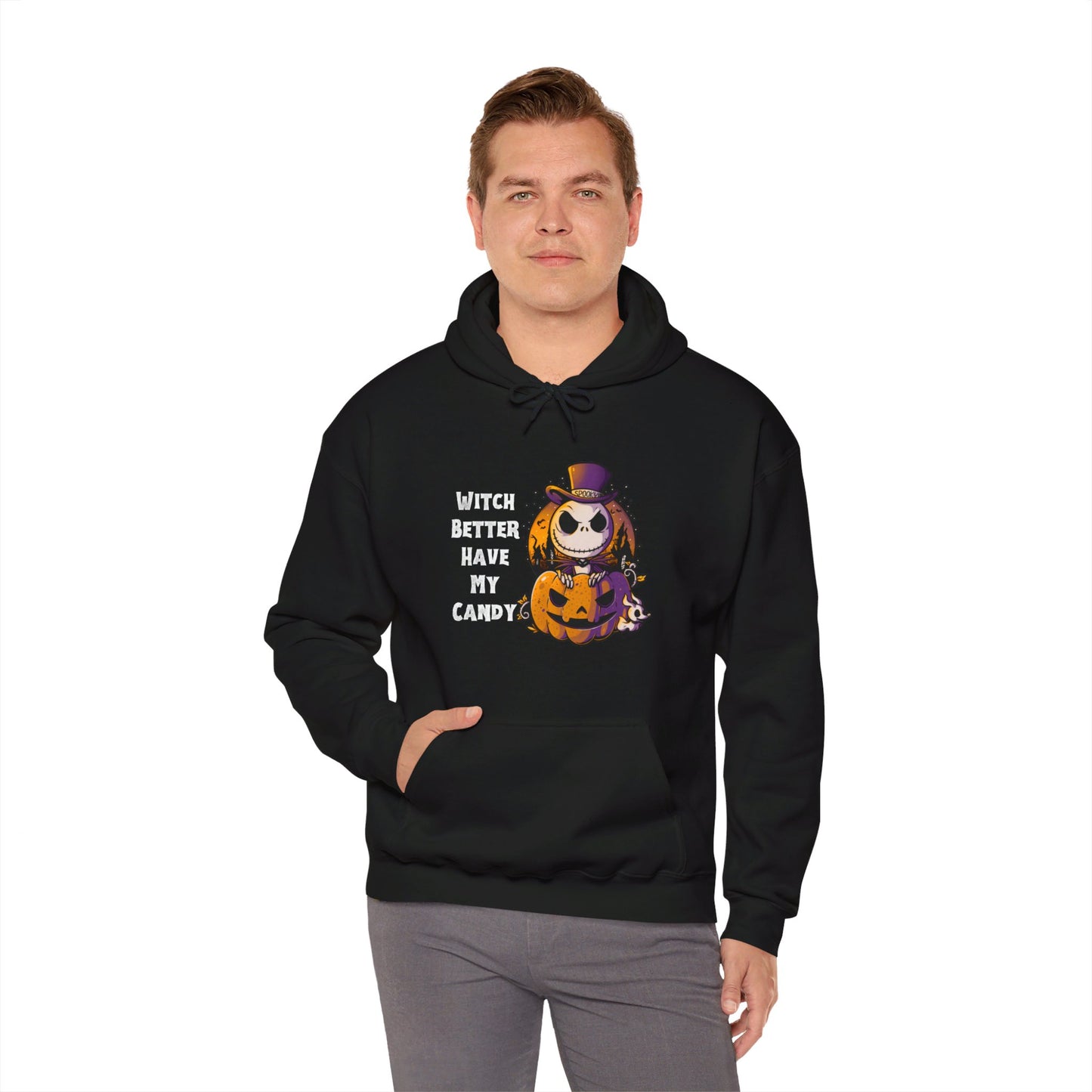 Witch Better Have My Candy Hoodie Halloween Unisex Heavy Blend™ Hooded Sweatshirt