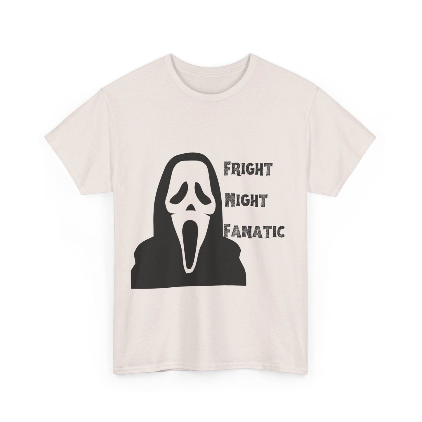 Fright Night Fanatic Halloween Unisex Heavy Cotton Tee