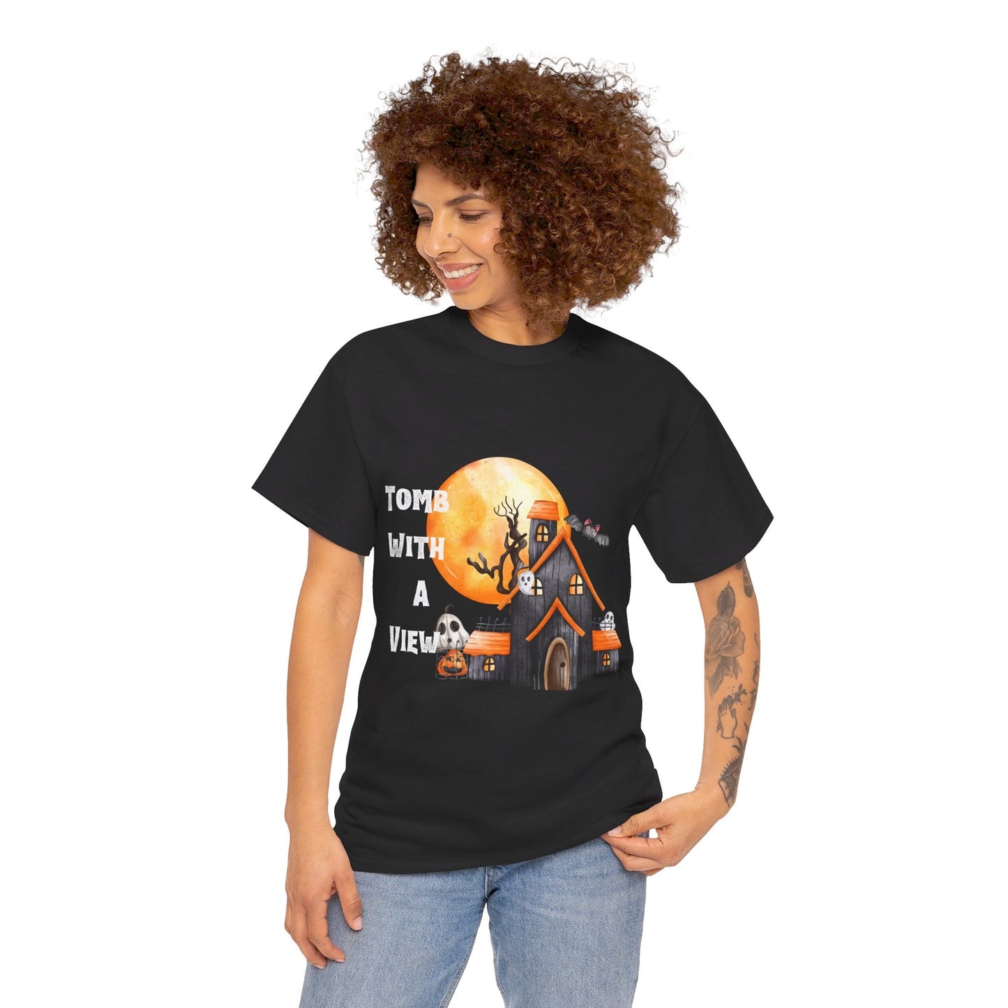 Tomb With A View Halloween 2 Unisex Heavy Cotton Tee