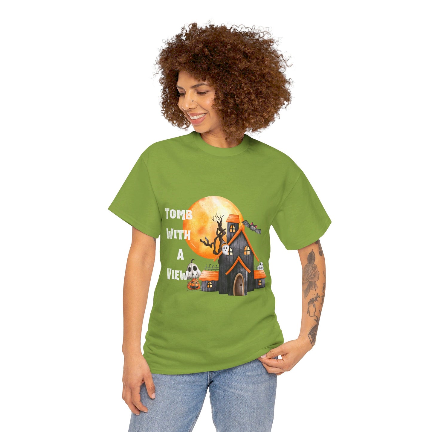 Tomb With A View Halloween 2 Unisex Heavy Cotton Tee