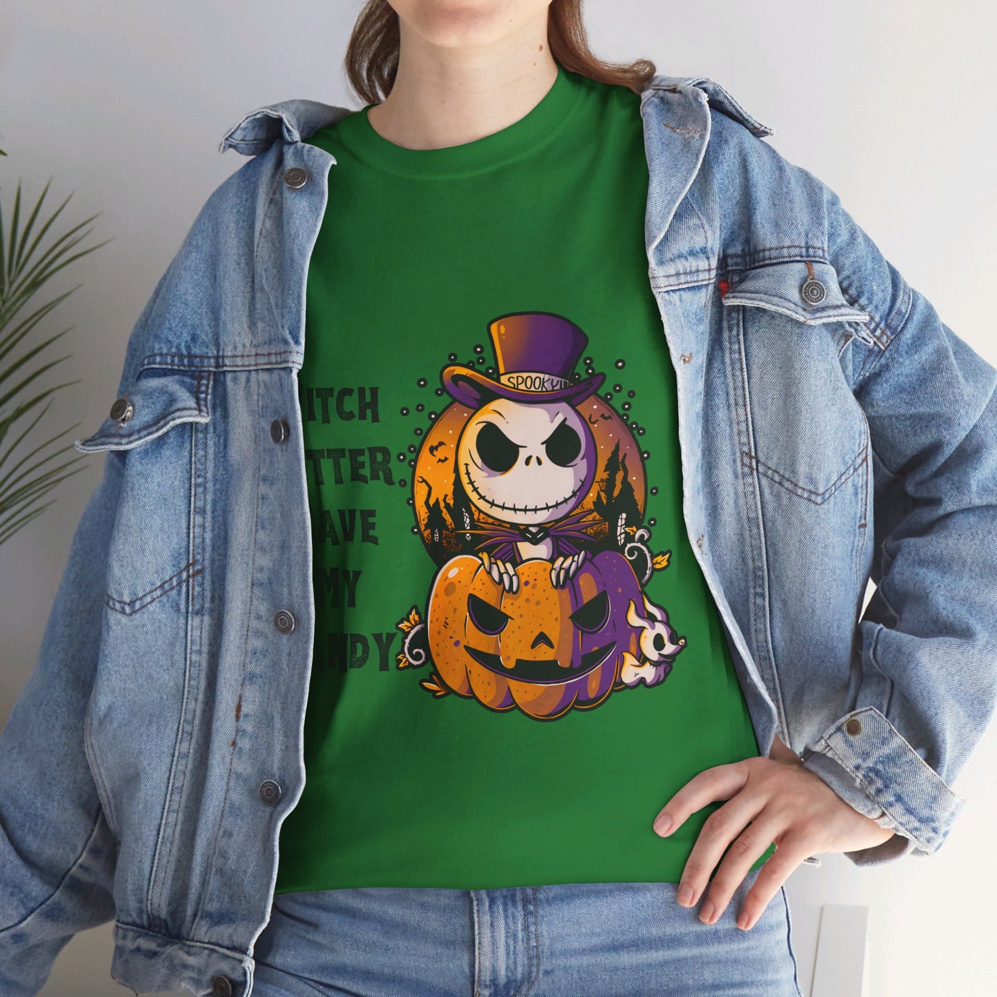 Witch Better Have My Candy Halloween Unisex Heavy Cotton Tee