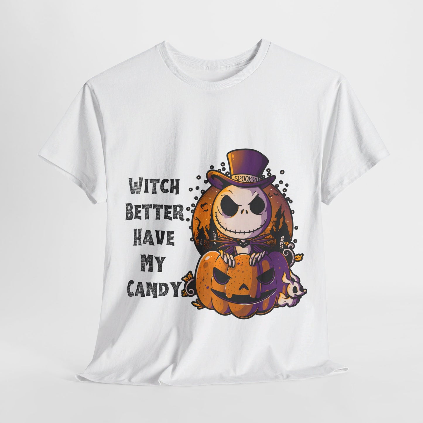 Witch Better Have My Candy Halloween Unisex Heavy Cotton Tee