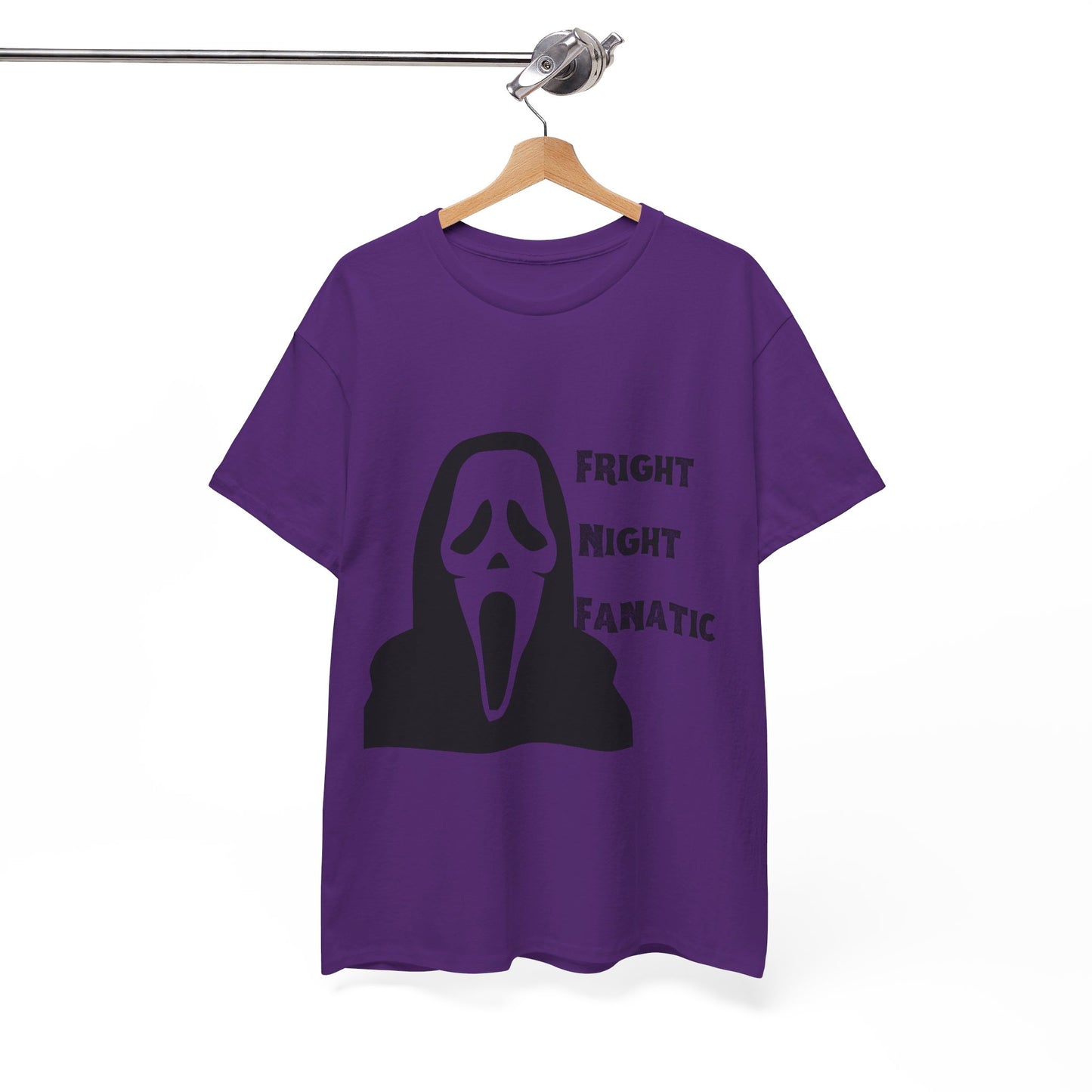 Fright Night Fanatic Halloween Unisex Heavy Cotton Tee