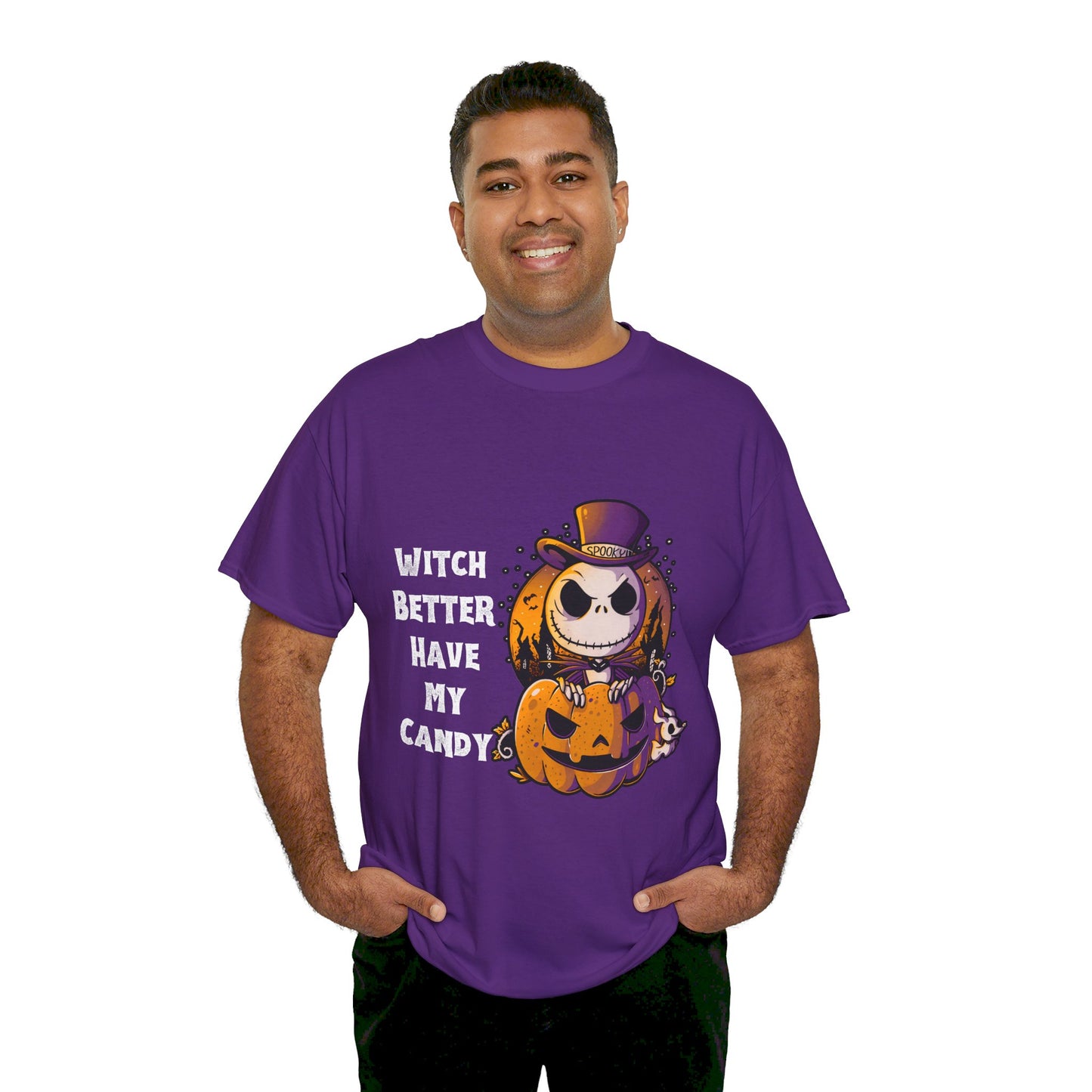 Witch Better Have My Candy Halloween 2 Unisex Heavy Cotton Tee