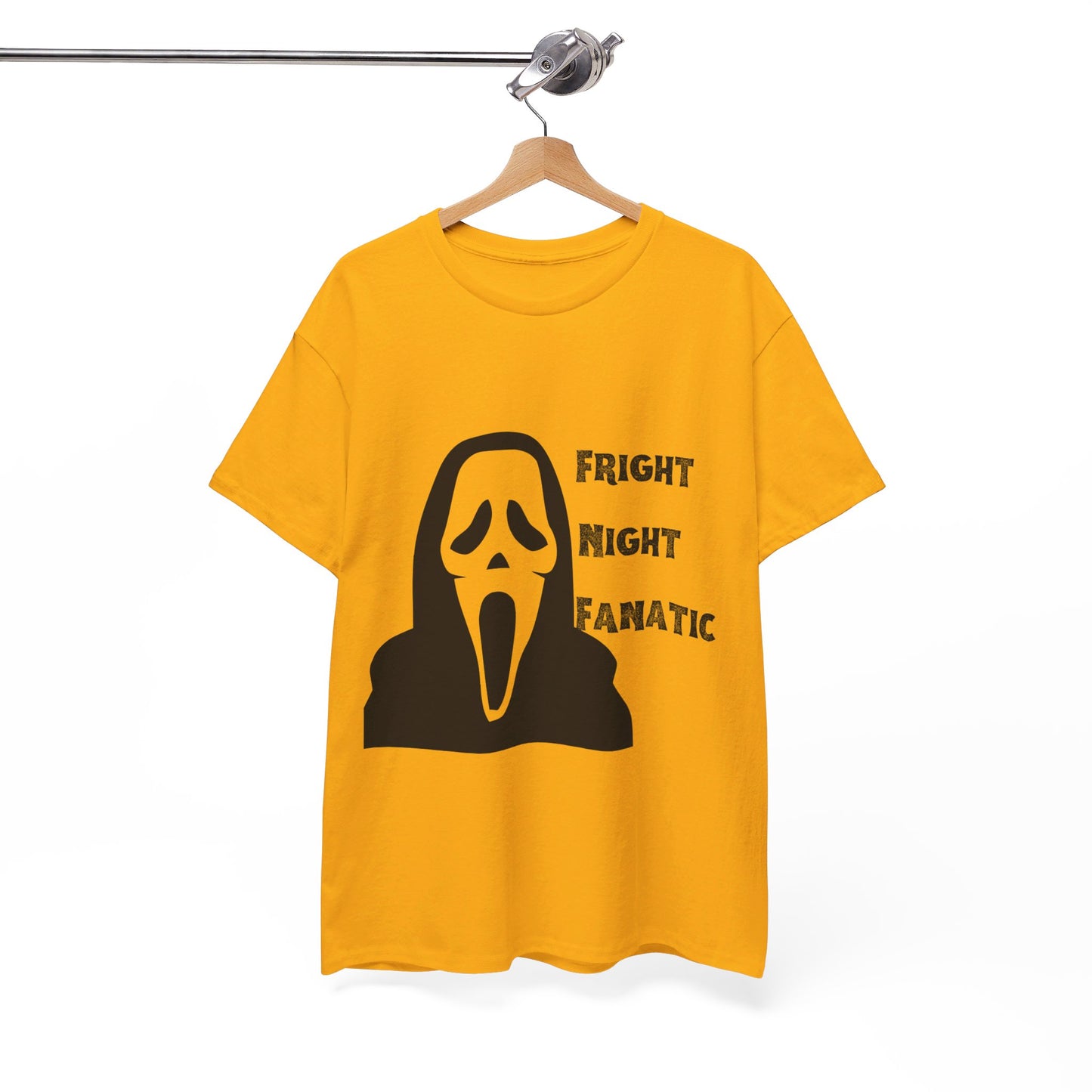 Fright Night Fanatic Halloween Unisex Heavy Cotton Tee