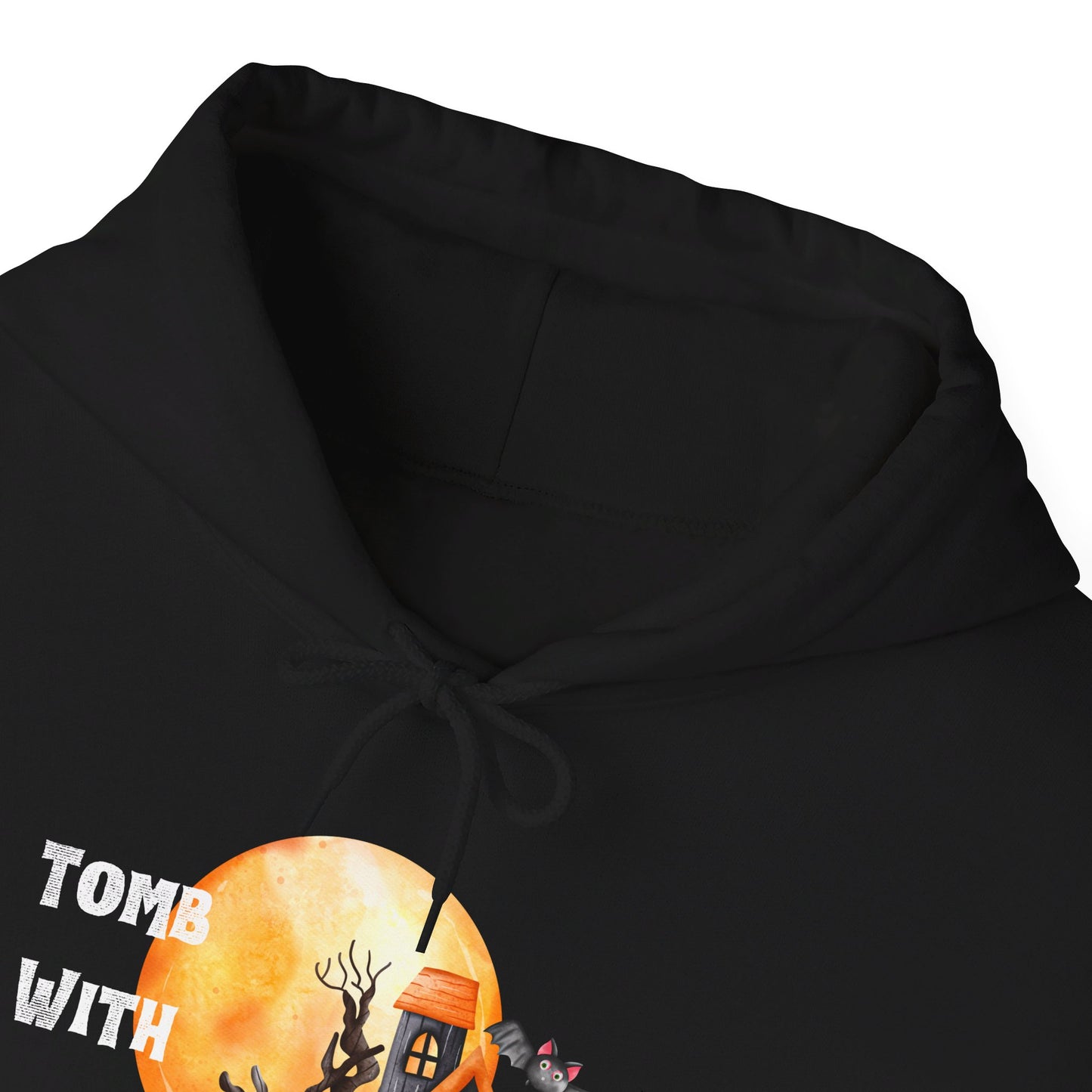 Tomb With A View Hoodie Halloween Unisex Heavy Blend™ Hooded Sweatshirt