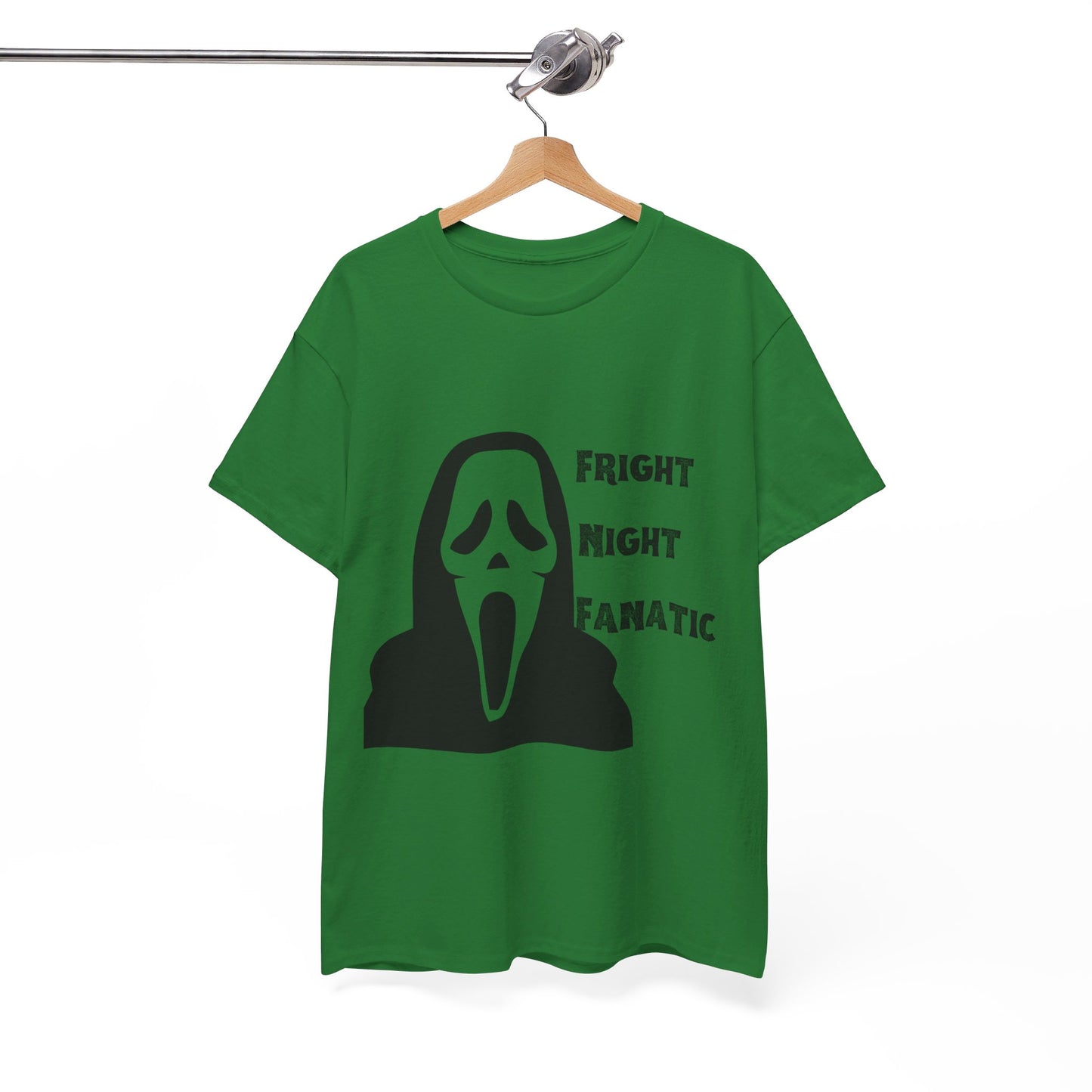 Fright Night Fanatic Halloween Unisex Heavy Cotton Tee