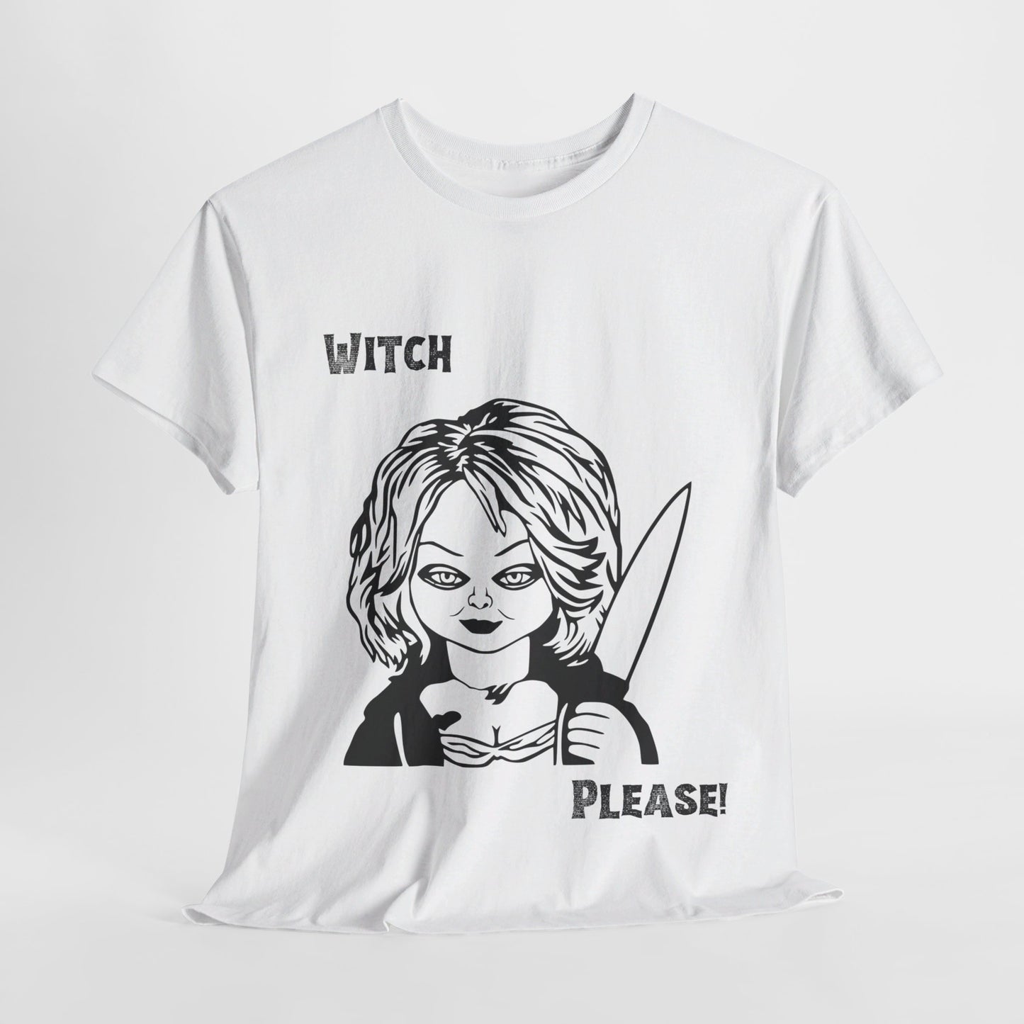 Witch Please Halloween Unisex Heavy Cotton Tee