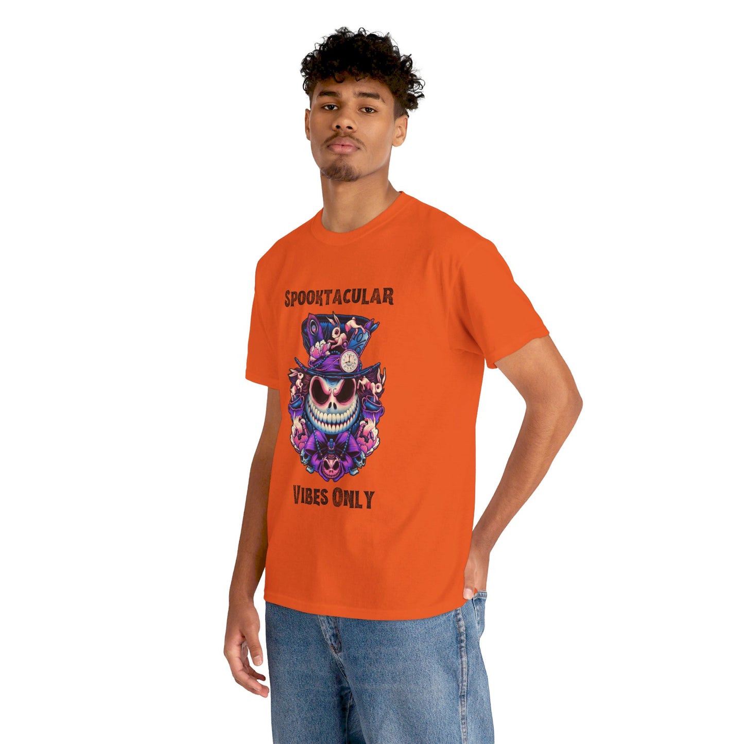 Spooktacular Halloween Unisex Heavy Cotton Tee