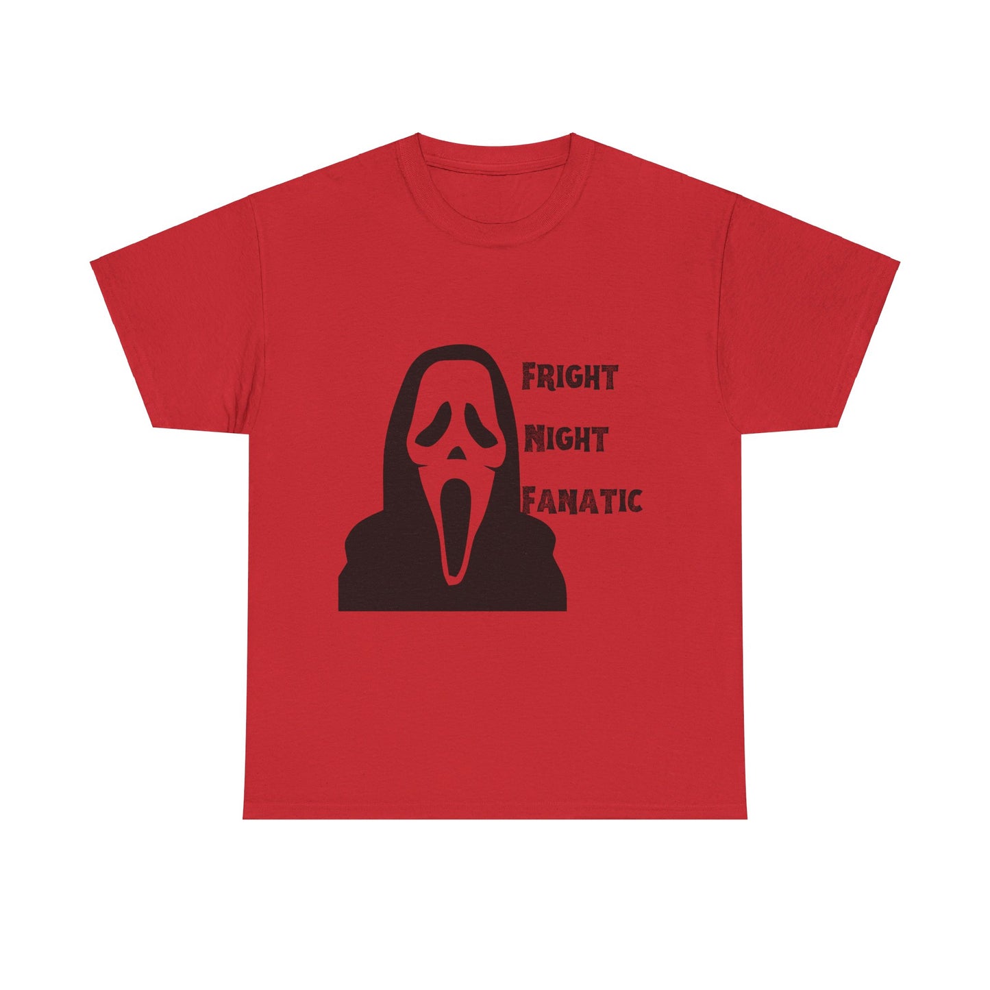 Fright Night Fanatic Halloween Unisex Heavy Cotton Tee