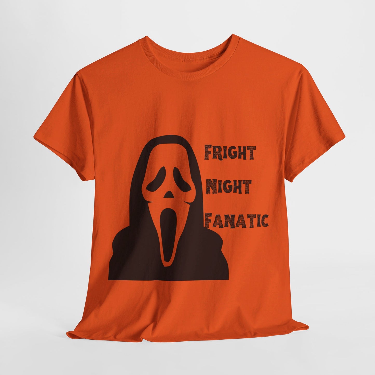 Fright Night Fanatic Halloween Unisex Heavy Cotton Tee