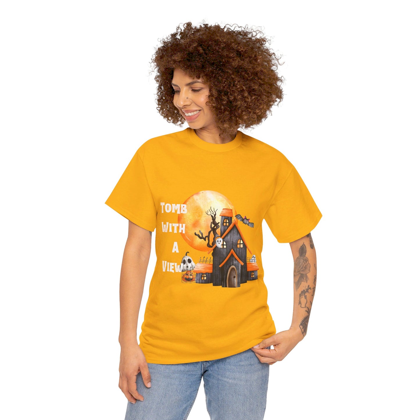 Tomb With A View Halloween 2 Unisex Heavy Cotton Tee