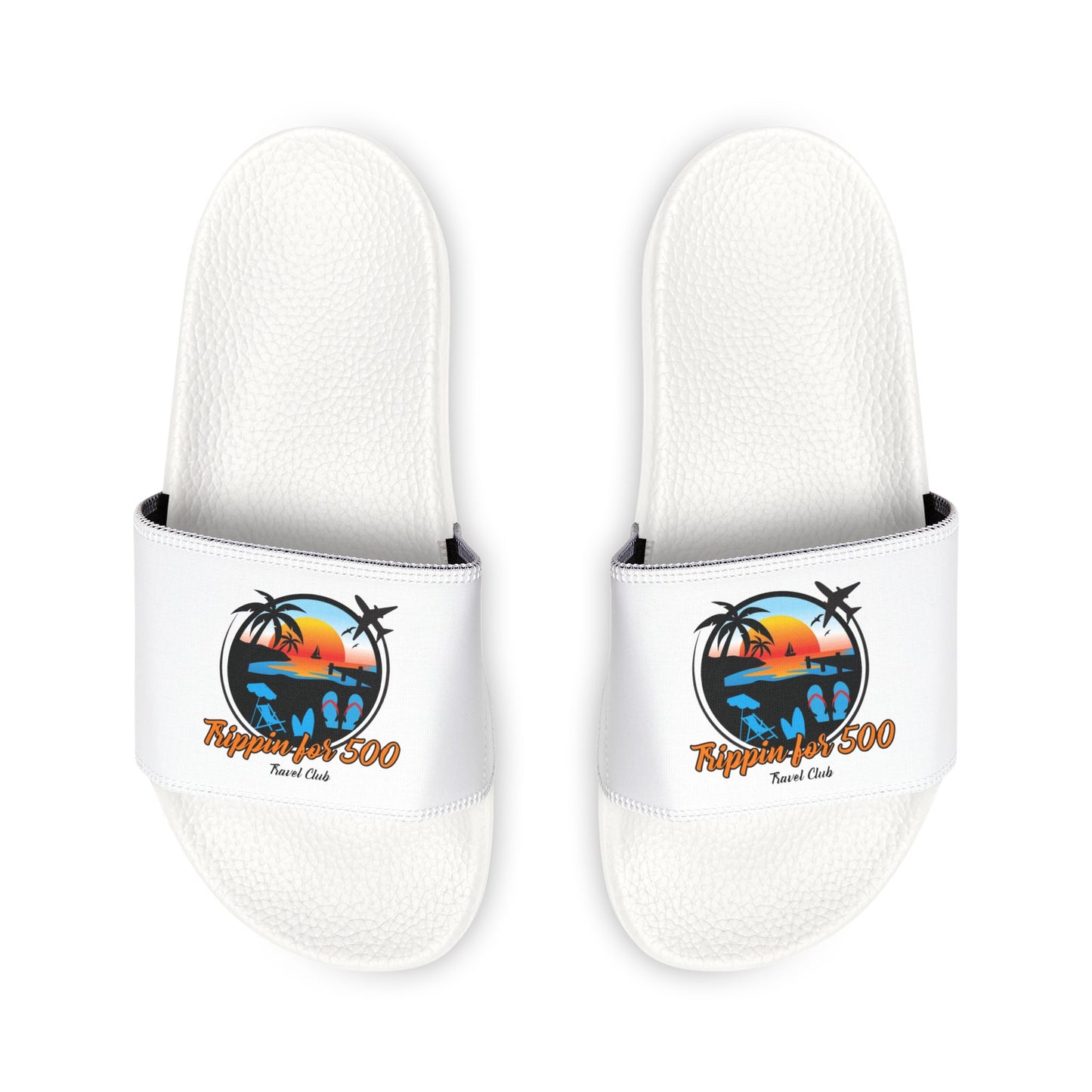 Slide Sandals — Tropical Sunset Removable-Strap Men’s Slides