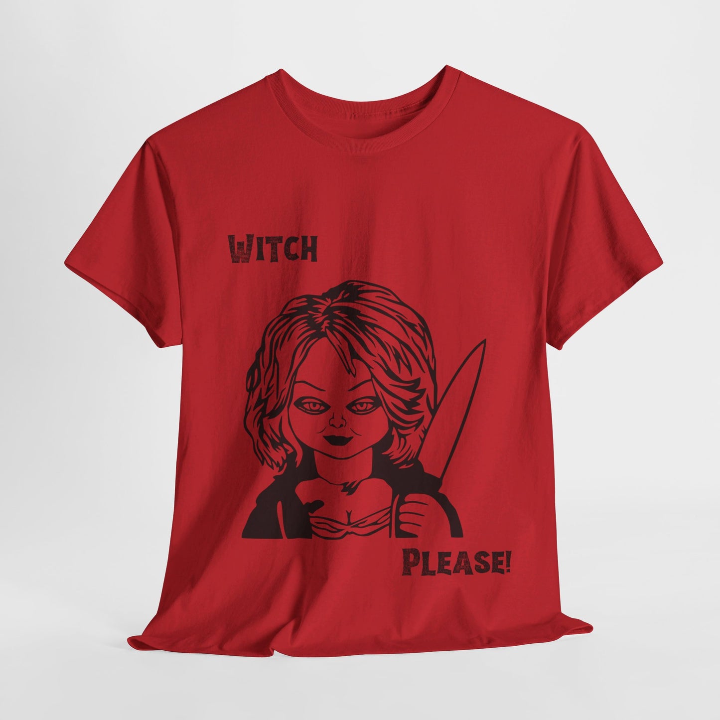 Witch Please Halloween Unisex Heavy Cotton Tee