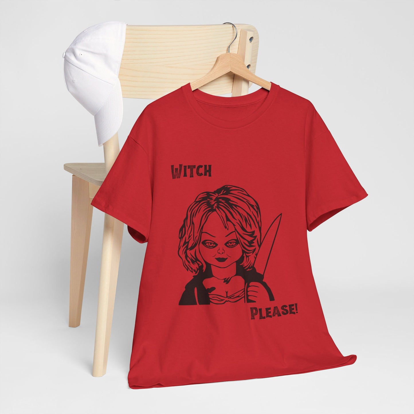 Witch Please Halloween Unisex Heavy Cotton Tee