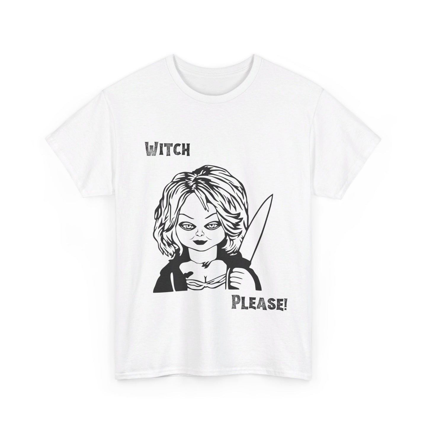 Witch Please Halloween Unisex Heavy Cotton Tee