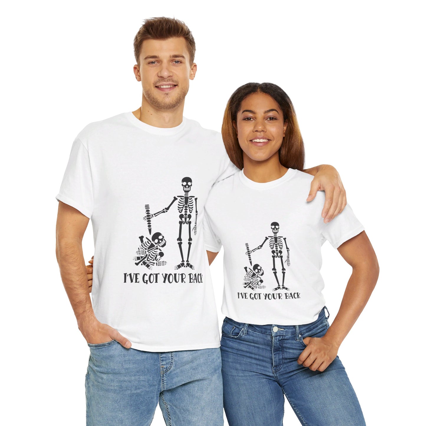 I've Got Your Back Halloween Unisex Heavy Cotton Tee