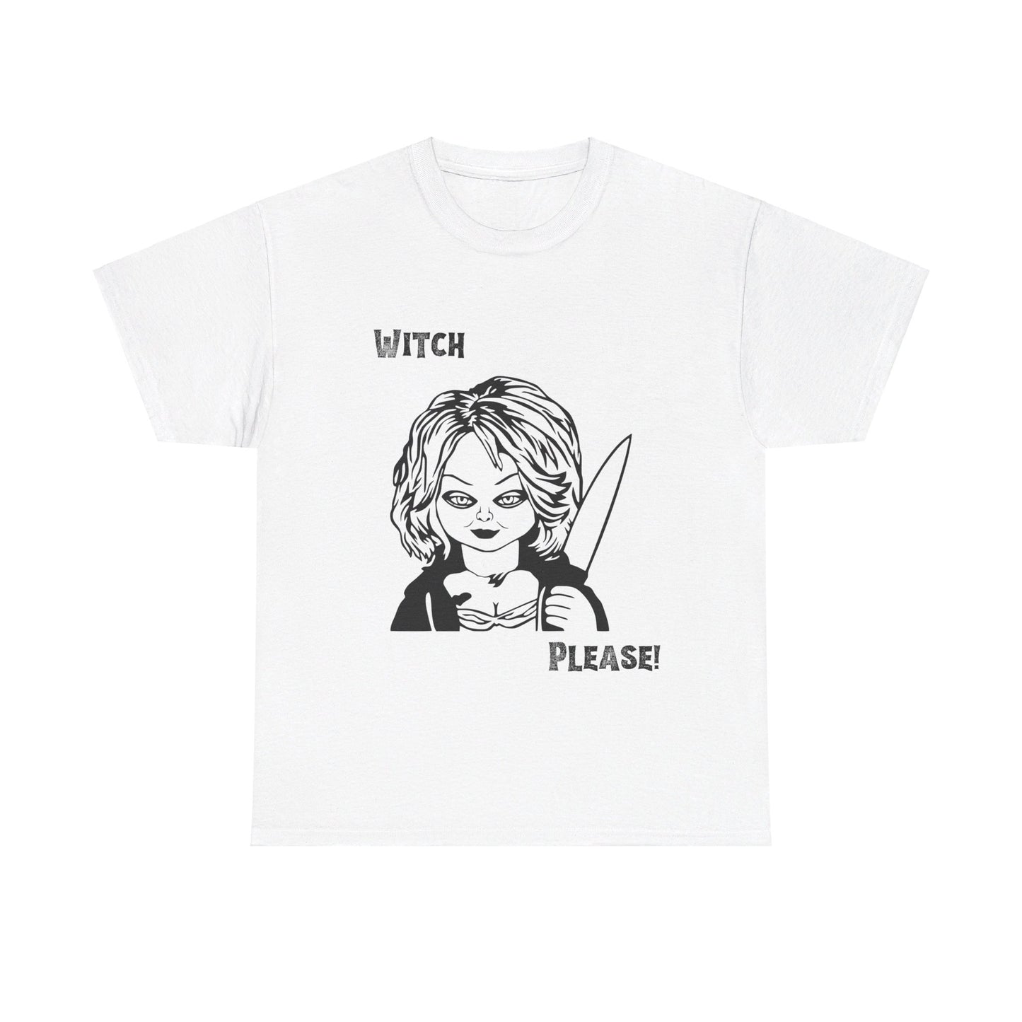 Witch Please Halloween Unisex Heavy Cotton Tee