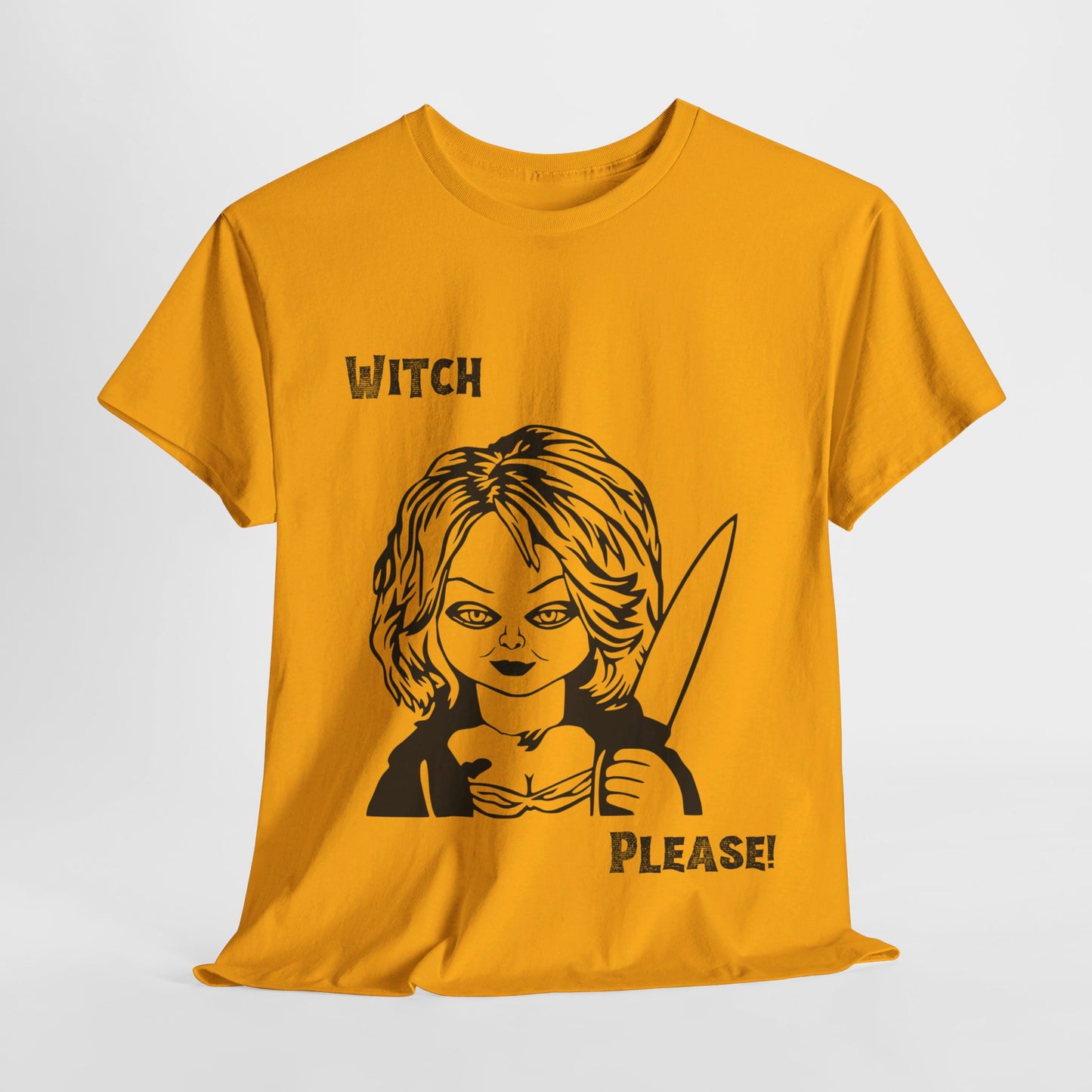 Witch Please Halloween Unisex Heavy Cotton Tee