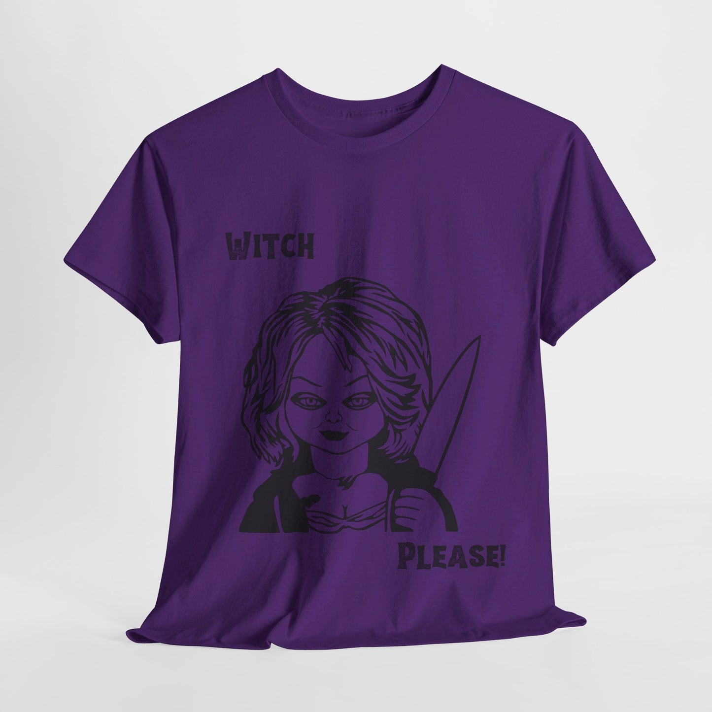 Witch Please Halloween Unisex Heavy Cotton Tee