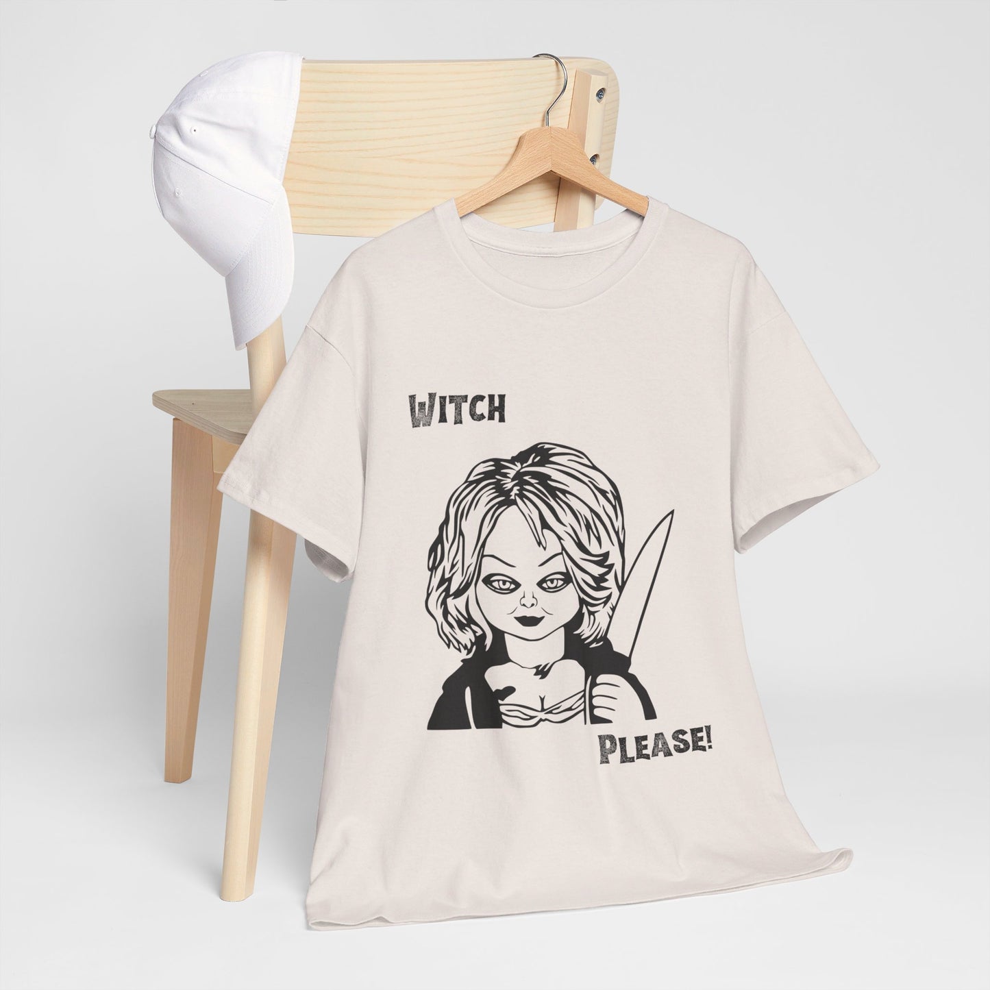 Witch Please Halloween Unisex Heavy Cotton Tee