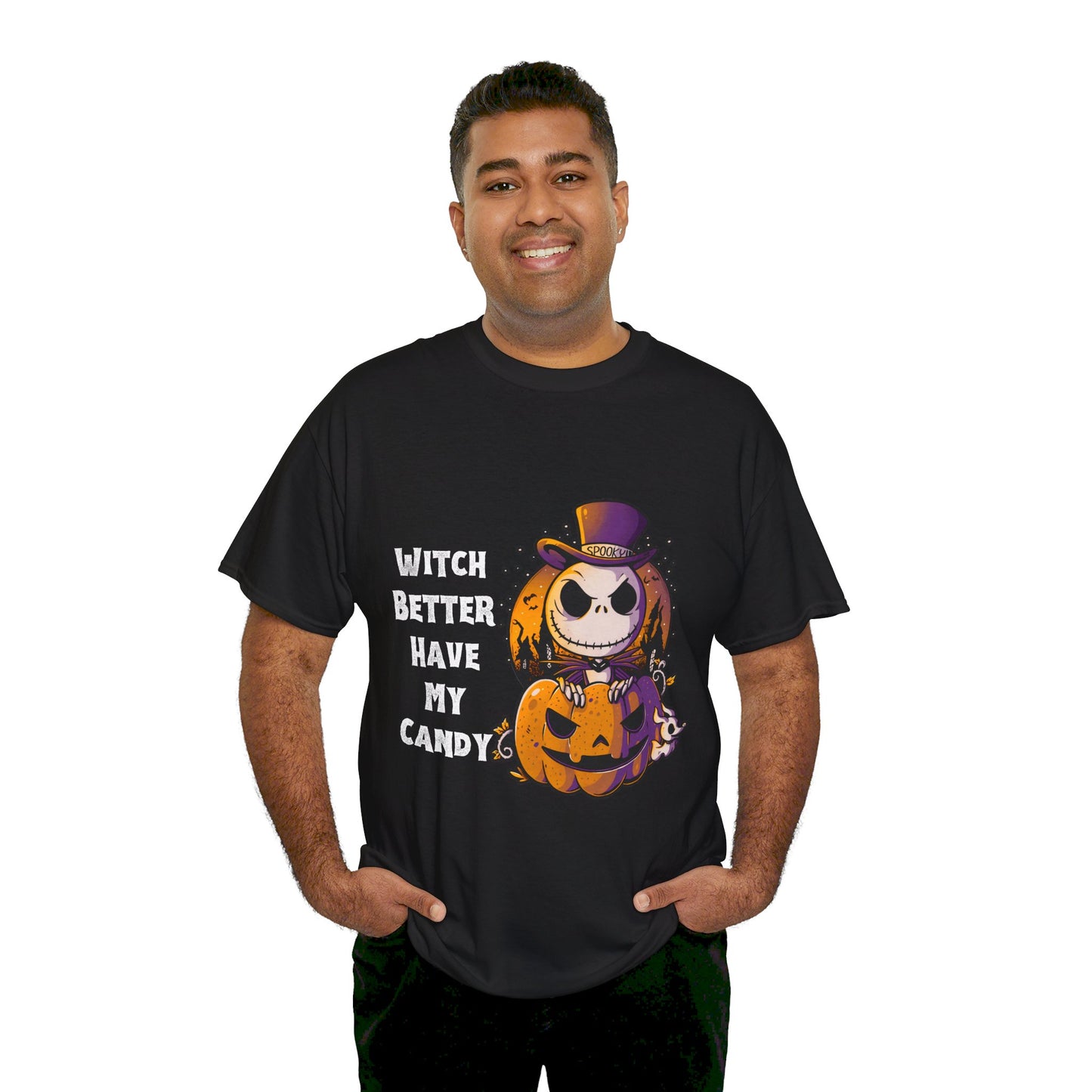 Witch Better Have My Candy Halloween 2 Unisex Heavy Cotton Tee