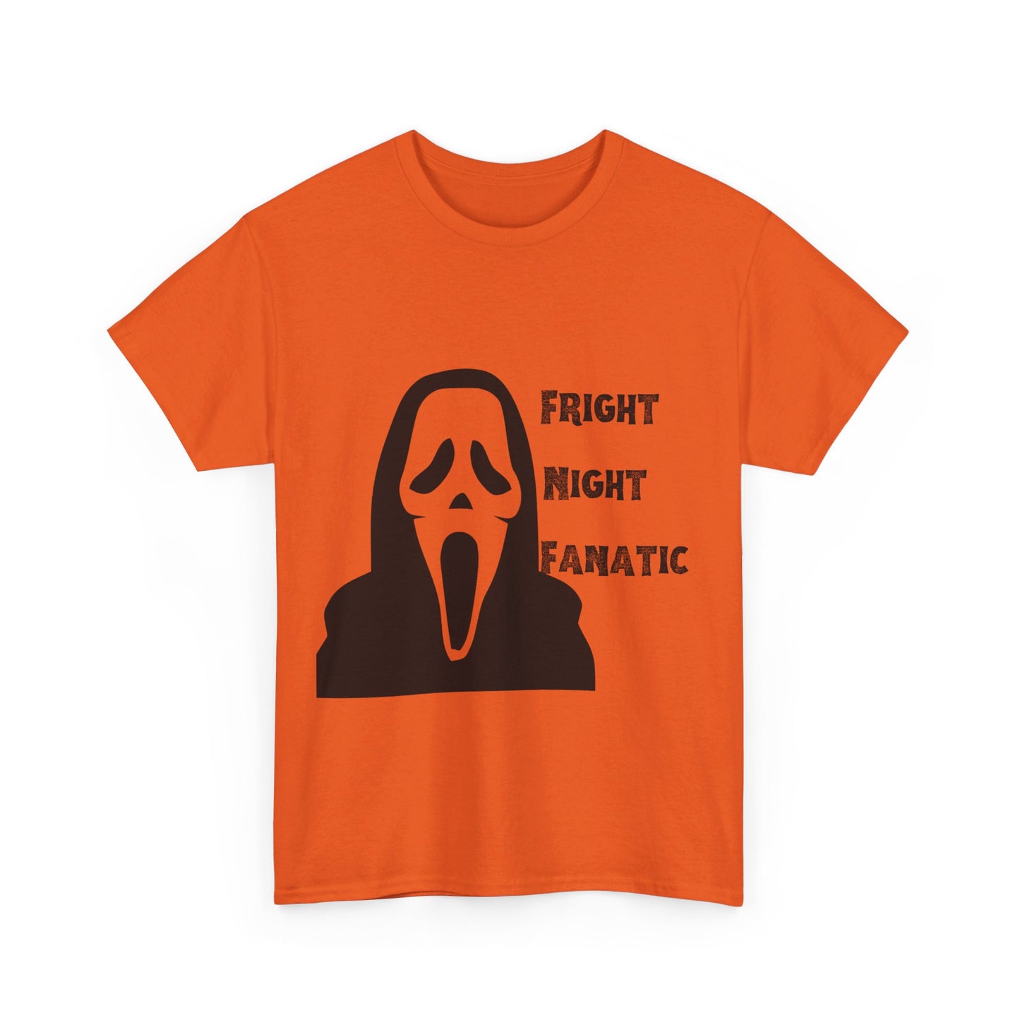 Fright Night Fanatic Halloween Unisex Heavy Cotton Tee