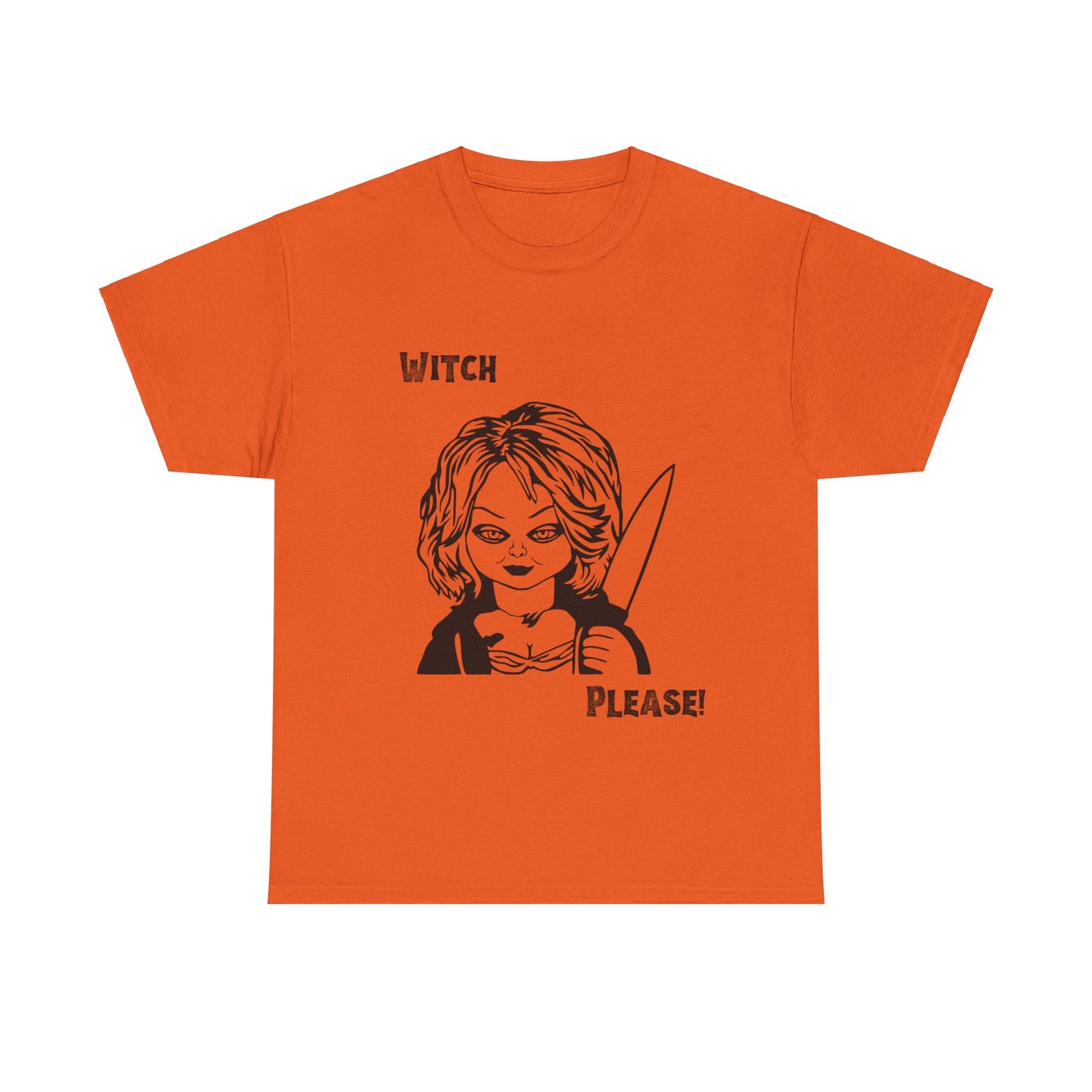 Witch Please Halloween Unisex Heavy Cotton Tee