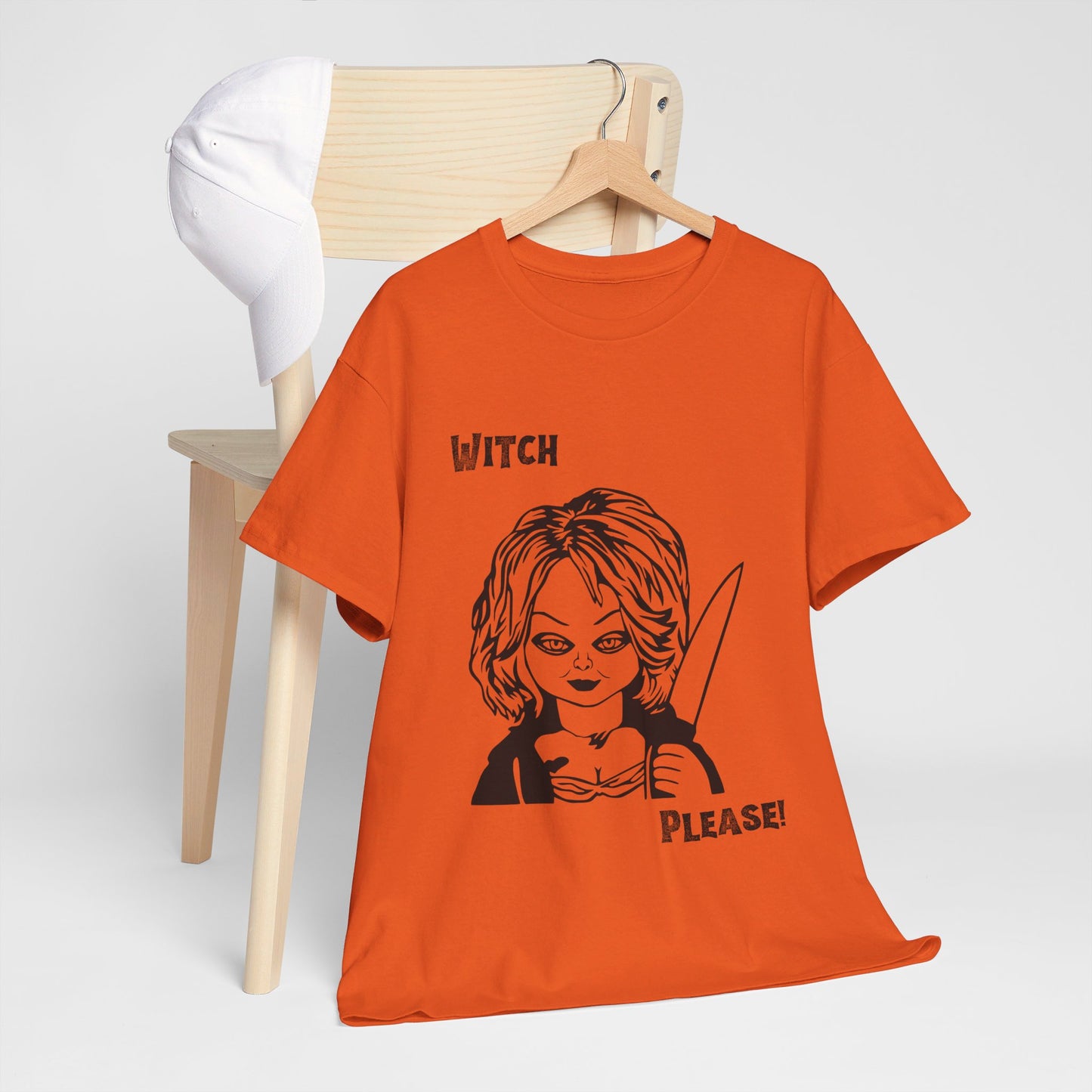 Witch Please Halloween Unisex Heavy Cotton Tee