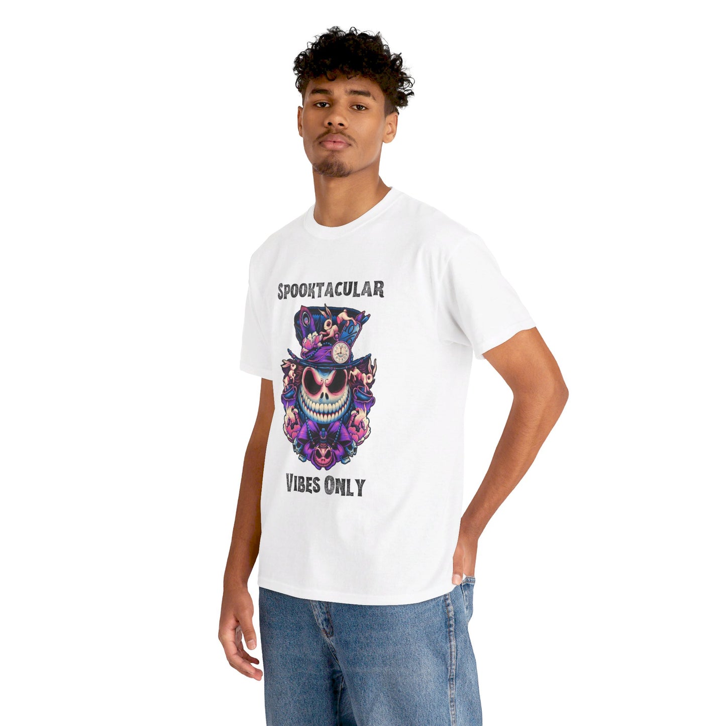 Spooktacular Halloween Unisex Heavy Cotton Tee