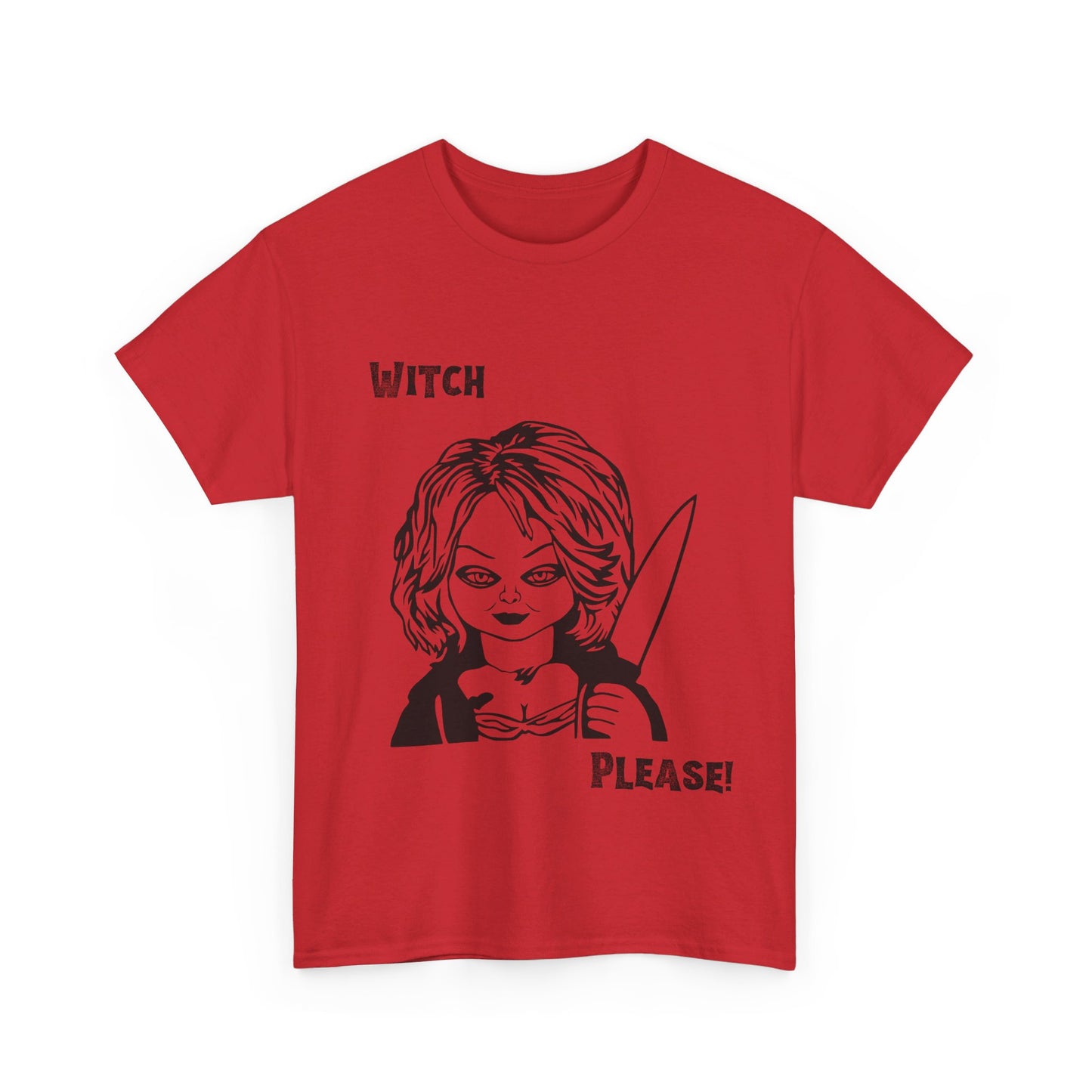 Witch Please Halloween Unisex Heavy Cotton Tee