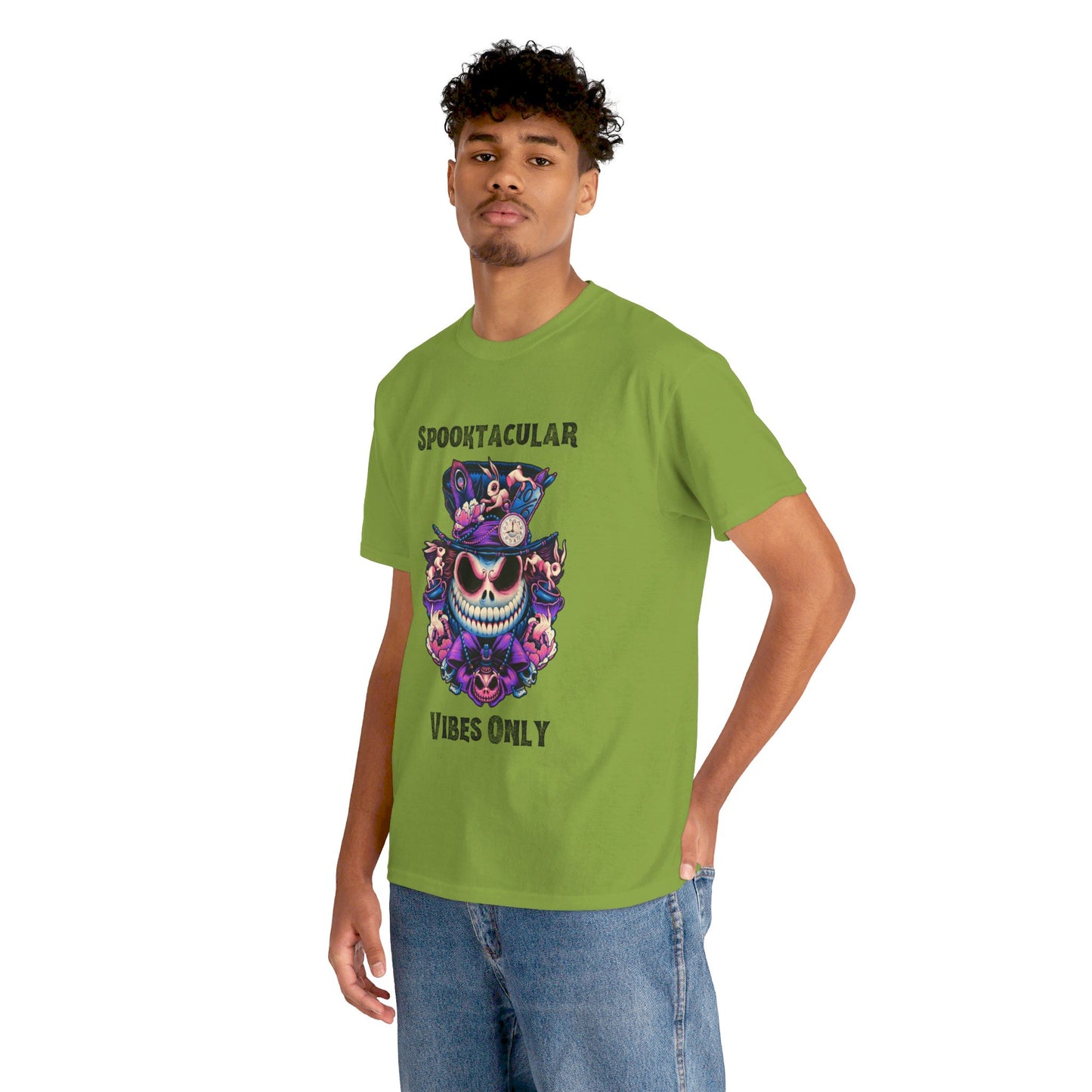 Spooktacular Halloween Unisex Heavy Cotton Tee