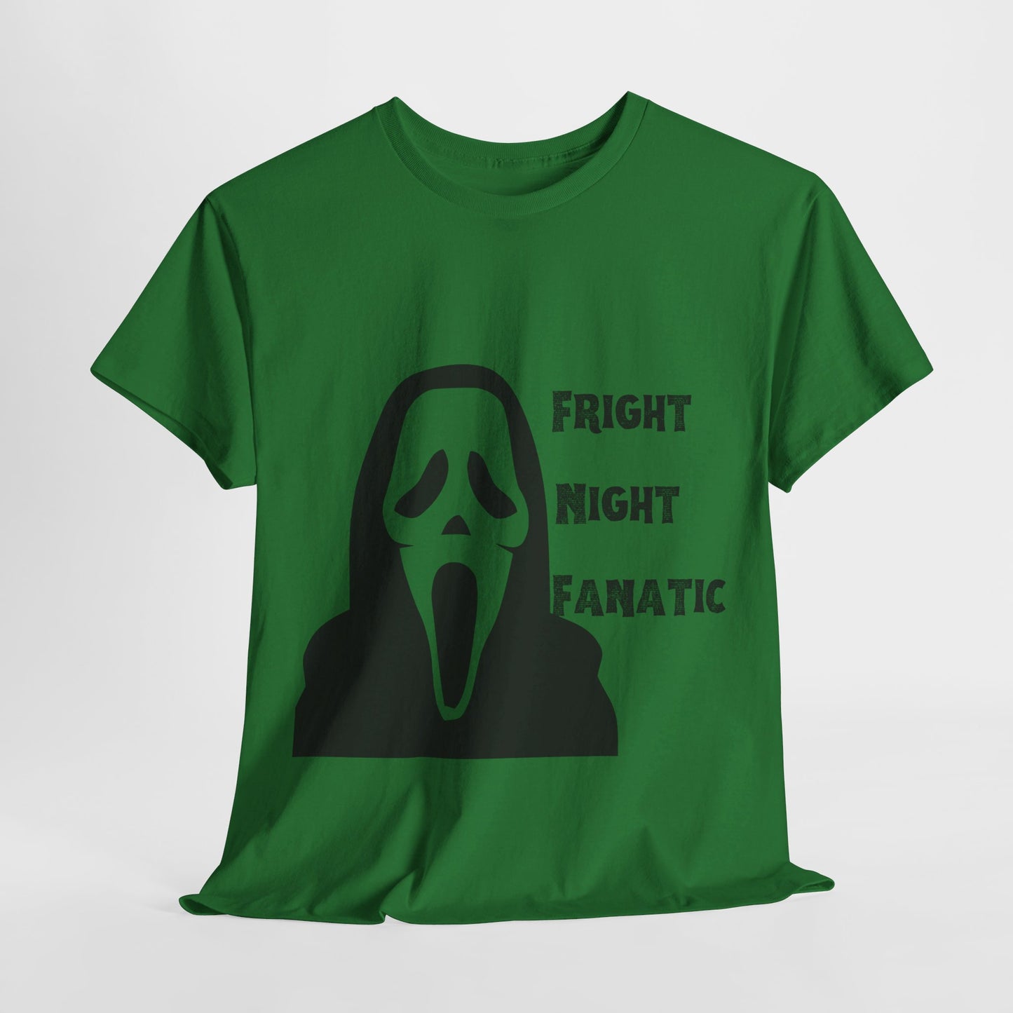 Fright Night Fanatic Halloween Unisex Heavy Cotton Tee