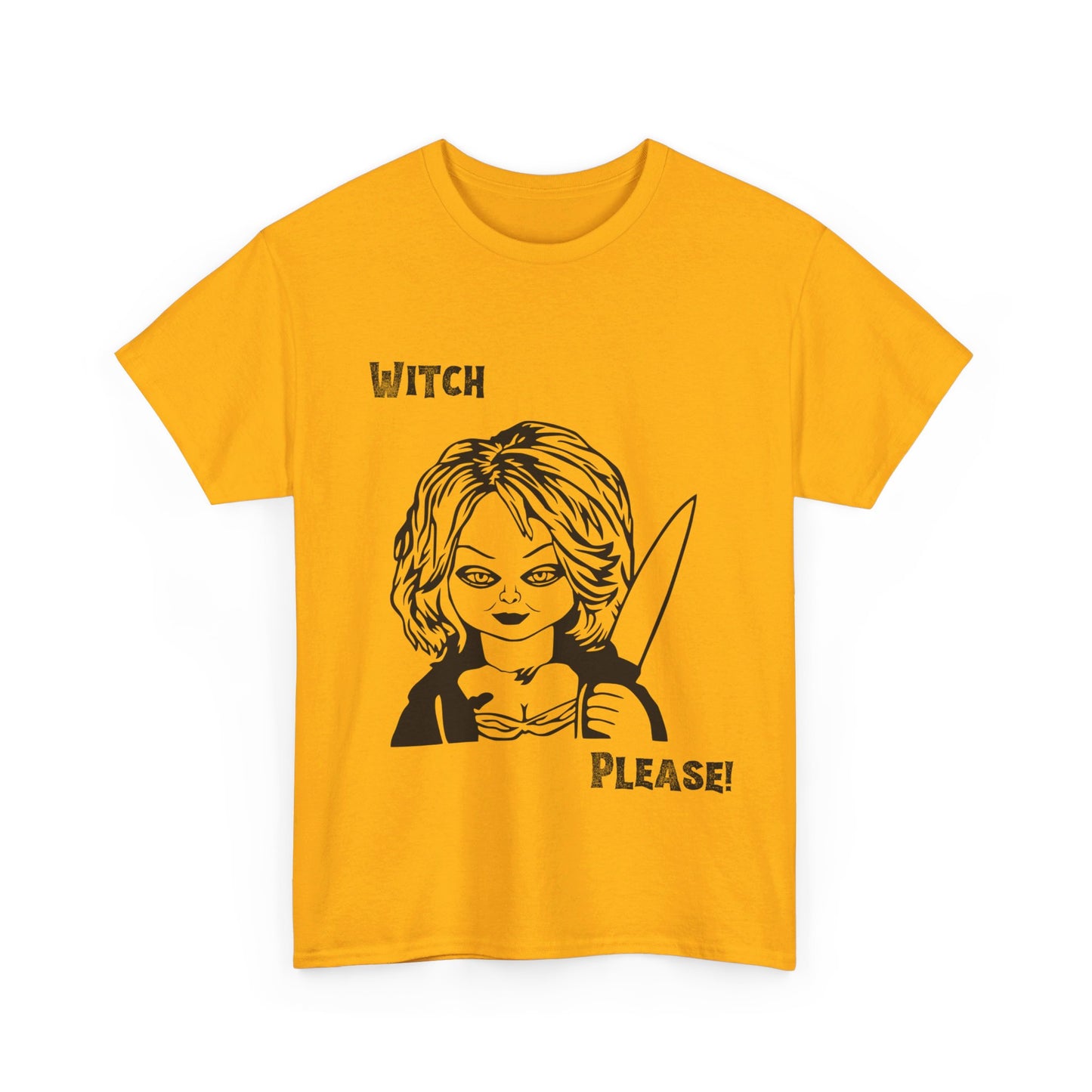 Witch Please Halloween Unisex Heavy Cotton Tee