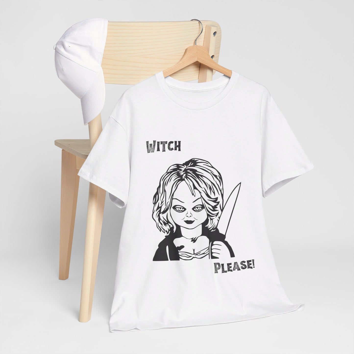 Witch Please Halloween Unisex Heavy Cotton Tee