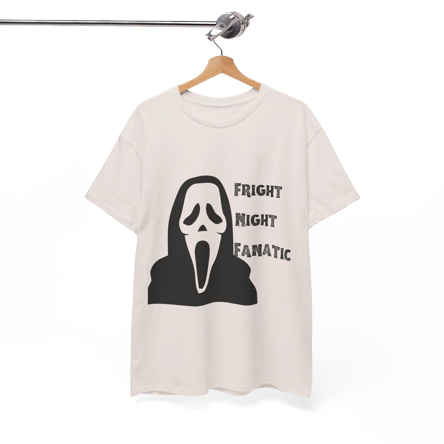 Fright Night Fanatic Halloween Unisex Heavy Cotton Tee