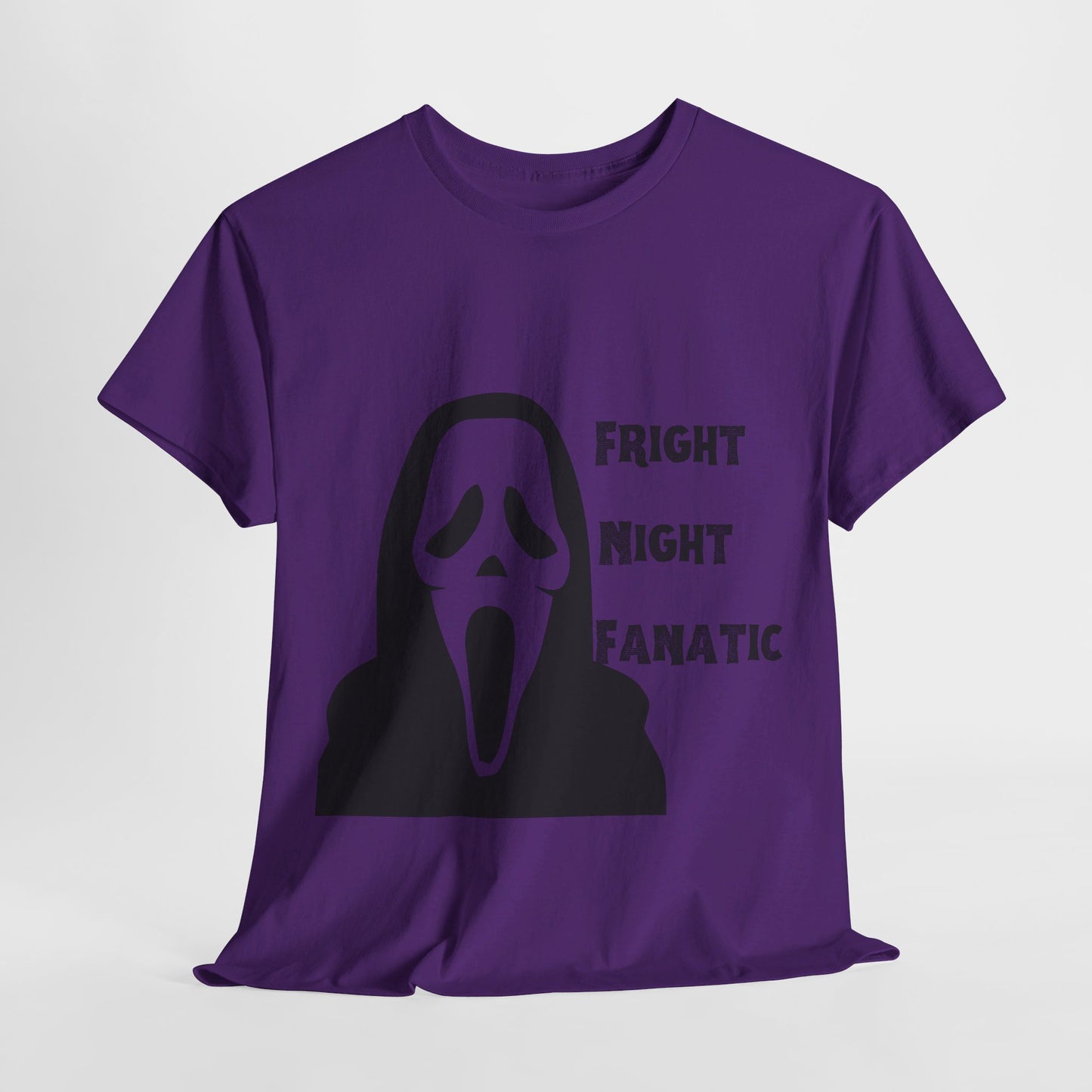 Fright Night Fanatic Halloween Unisex Heavy Cotton Tee