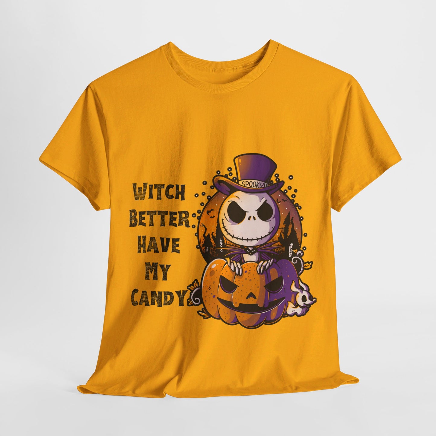 Witch Better Have My Candy Halloween Unisex Heavy Cotton Tee