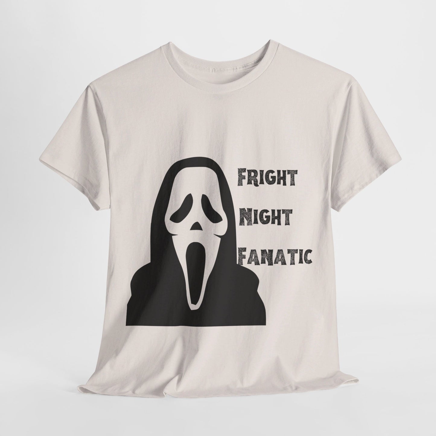 Fright Night Fanatic Halloween Unisex Heavy Cotton Tee