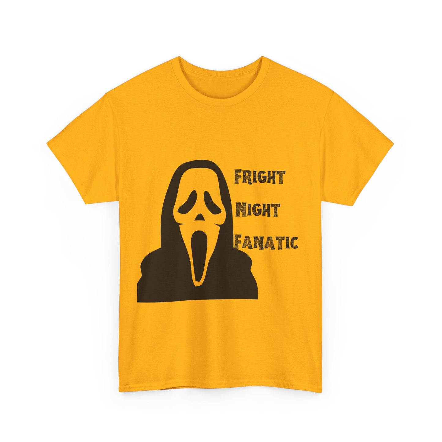 Fright Night Fanatic Halloween Unisex Heavy Cotton Tee