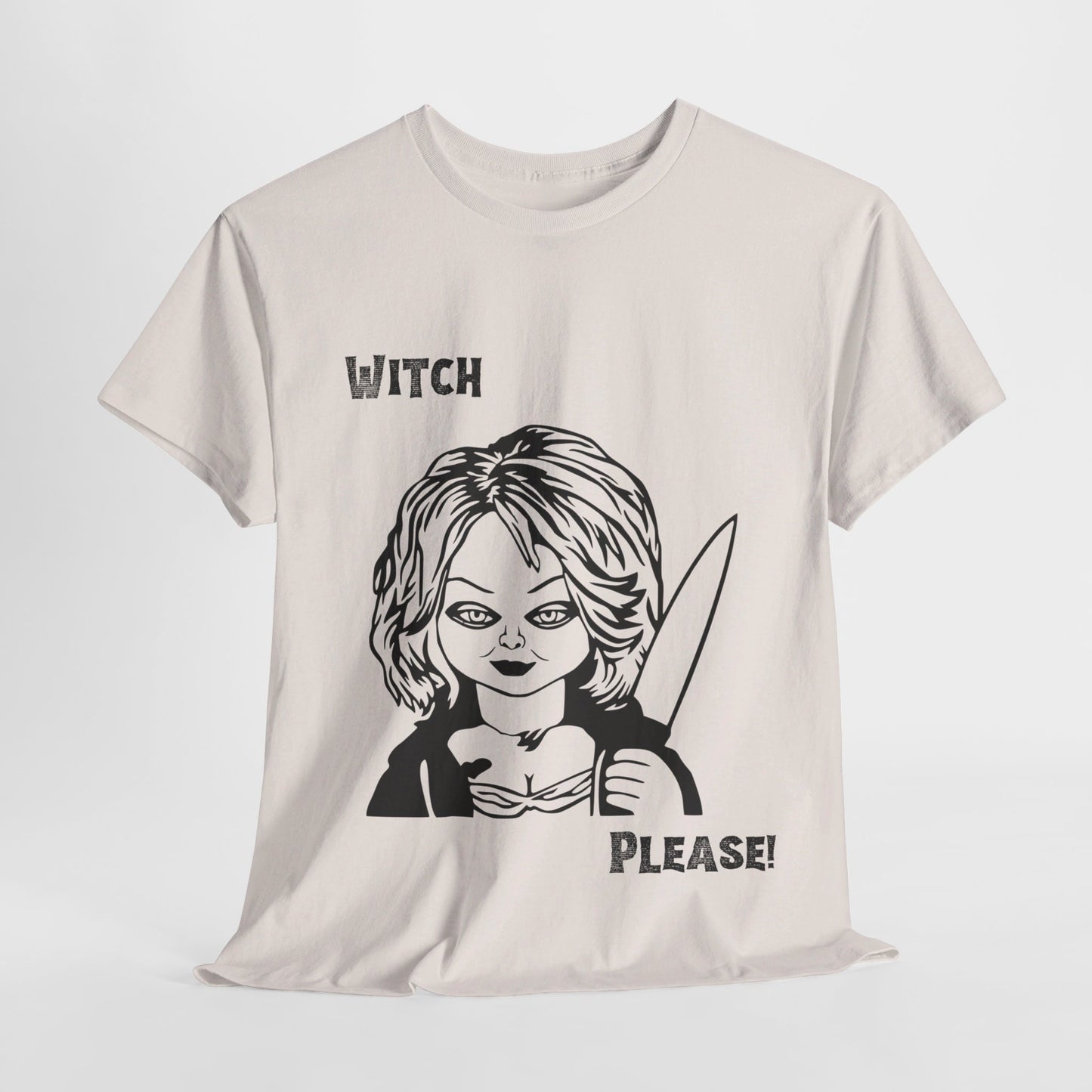 Witch Please Halloween Unisex Heavy Cotton Tee