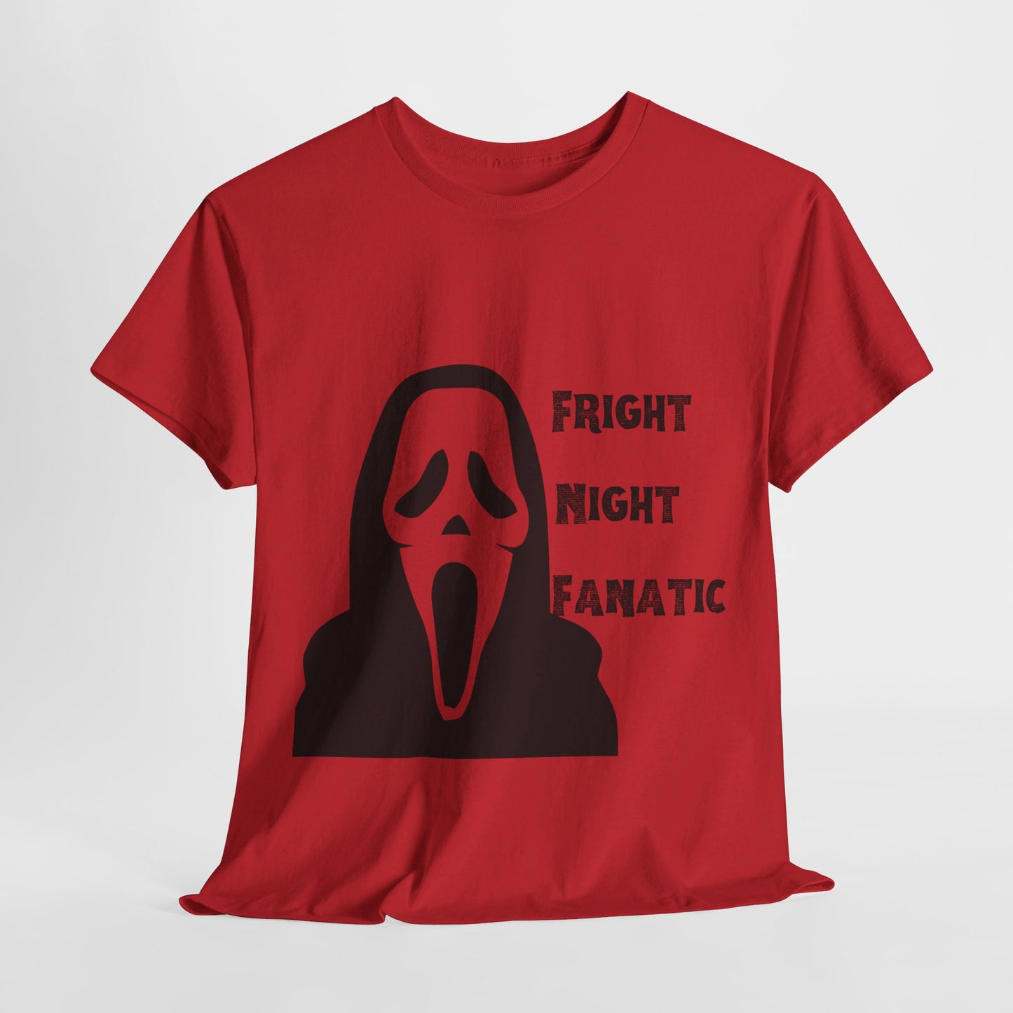 Fright Night Fanatic Halloween Unisex Heavy Cotton Tee