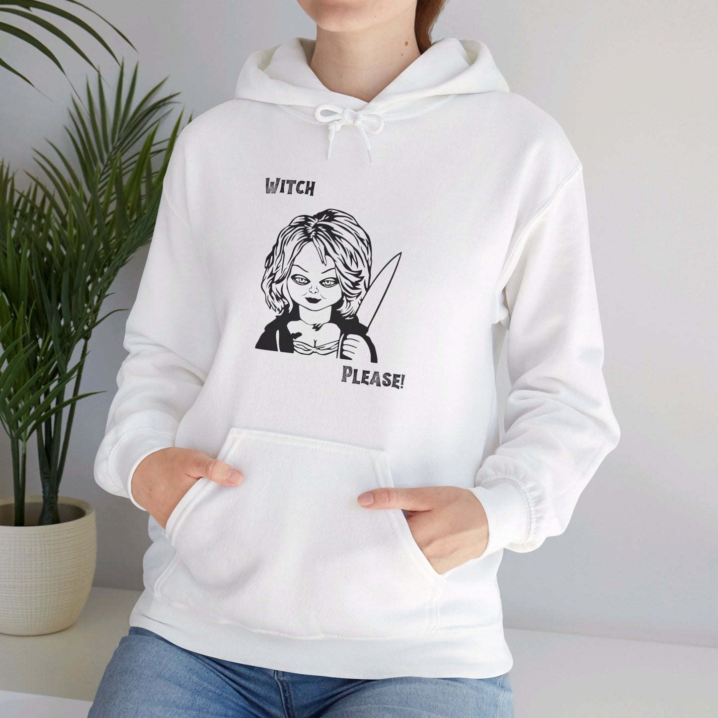 Witch Please Hoodie Halloween Unisex Heavy Blend™ Hooded Sweatshirt