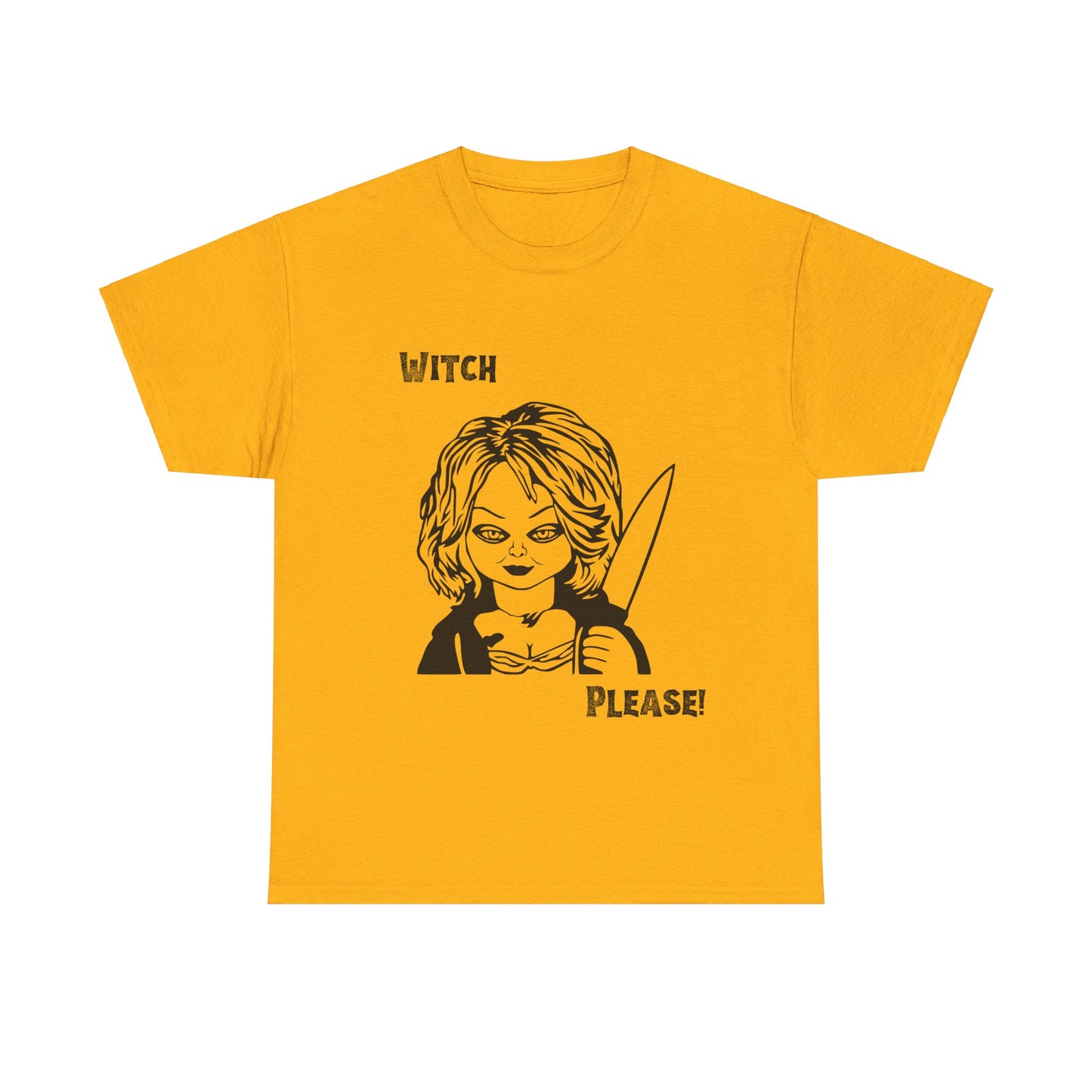 Witch Please Halloween Unisex Heavy Cotton Tee