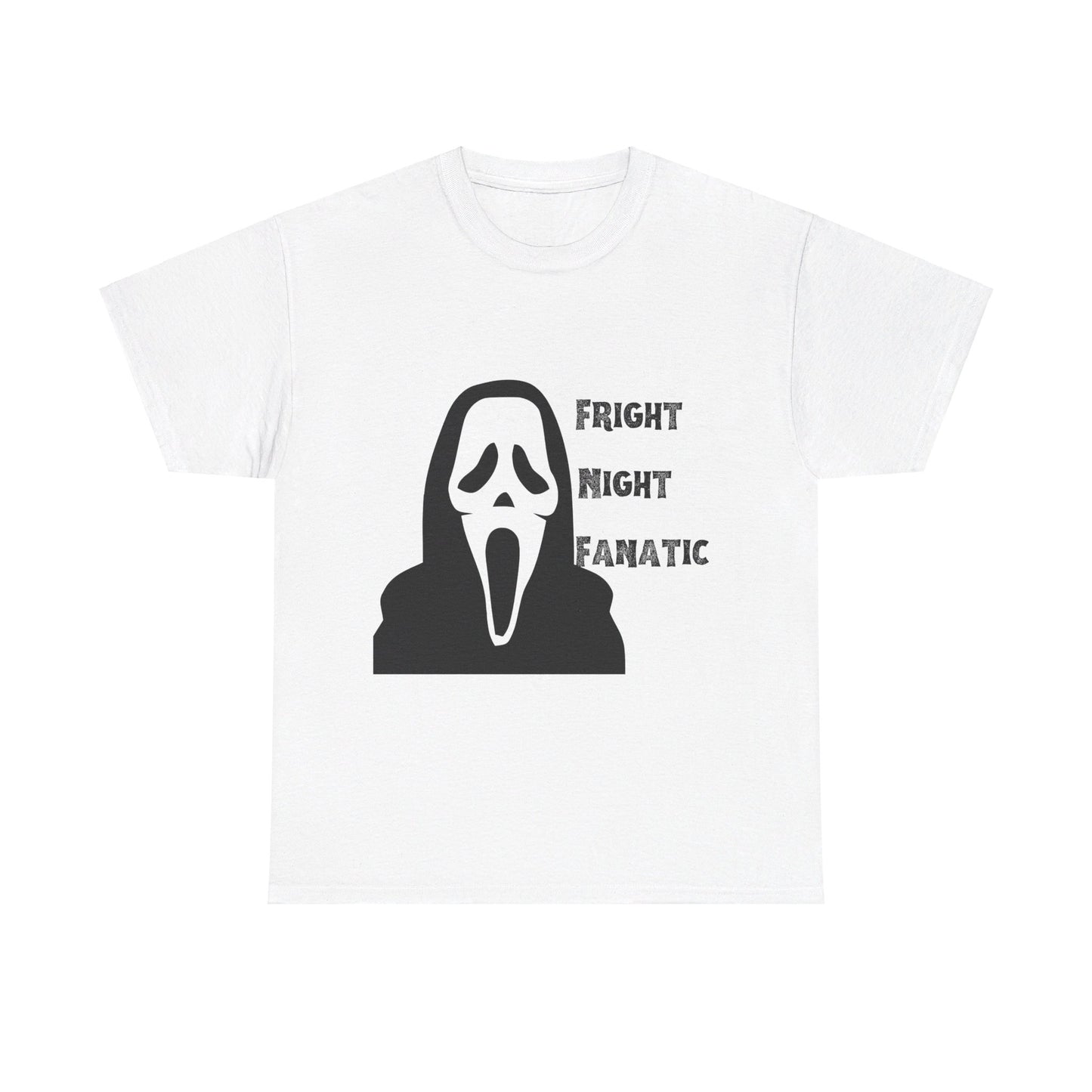 Fright Night Fanatic Halloween Unisex Heavy Cotton Tee