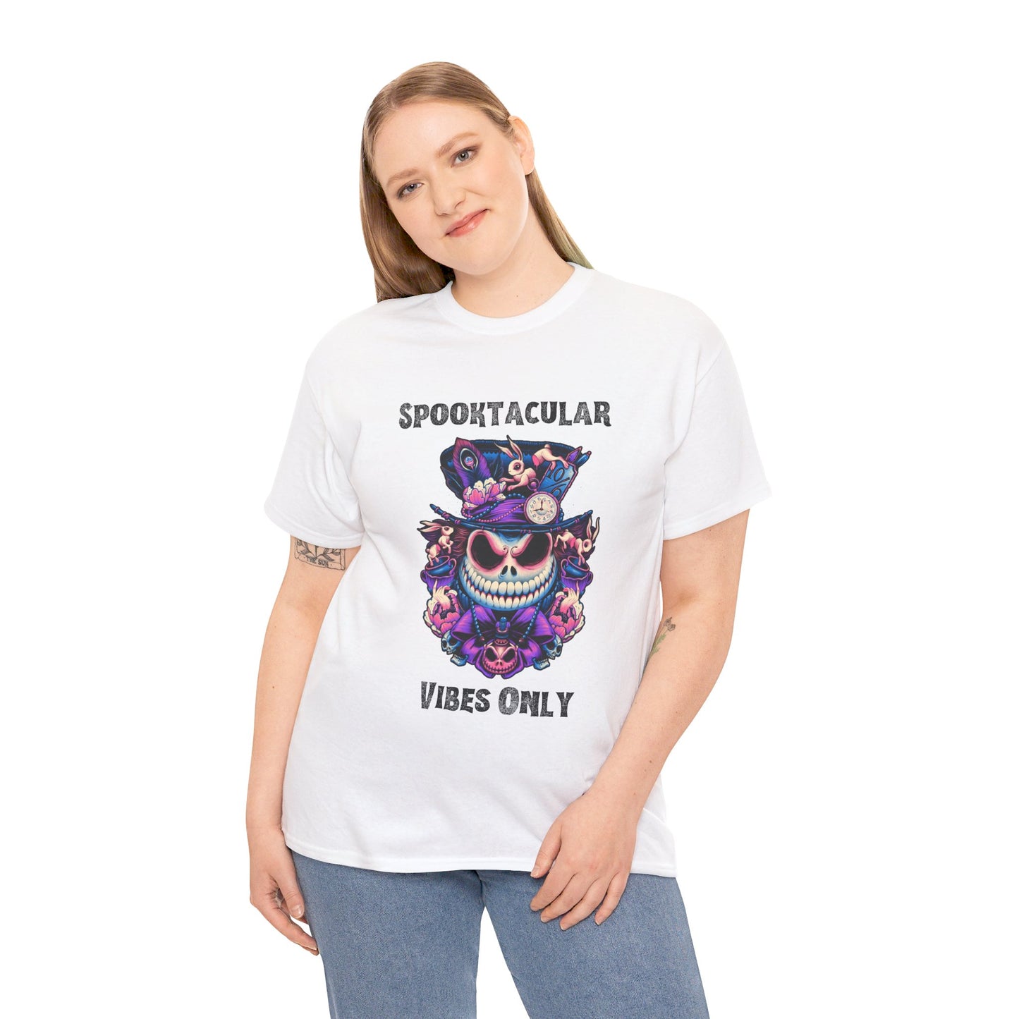 Spooktacular Halloween Unisex Heavy Cotton Tee