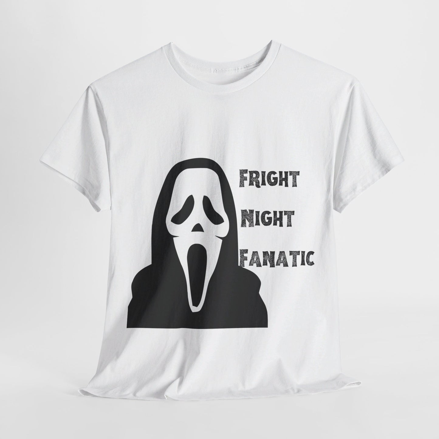 Fright Night Fanatic Halloween Unisex Heavy Cotton Tee